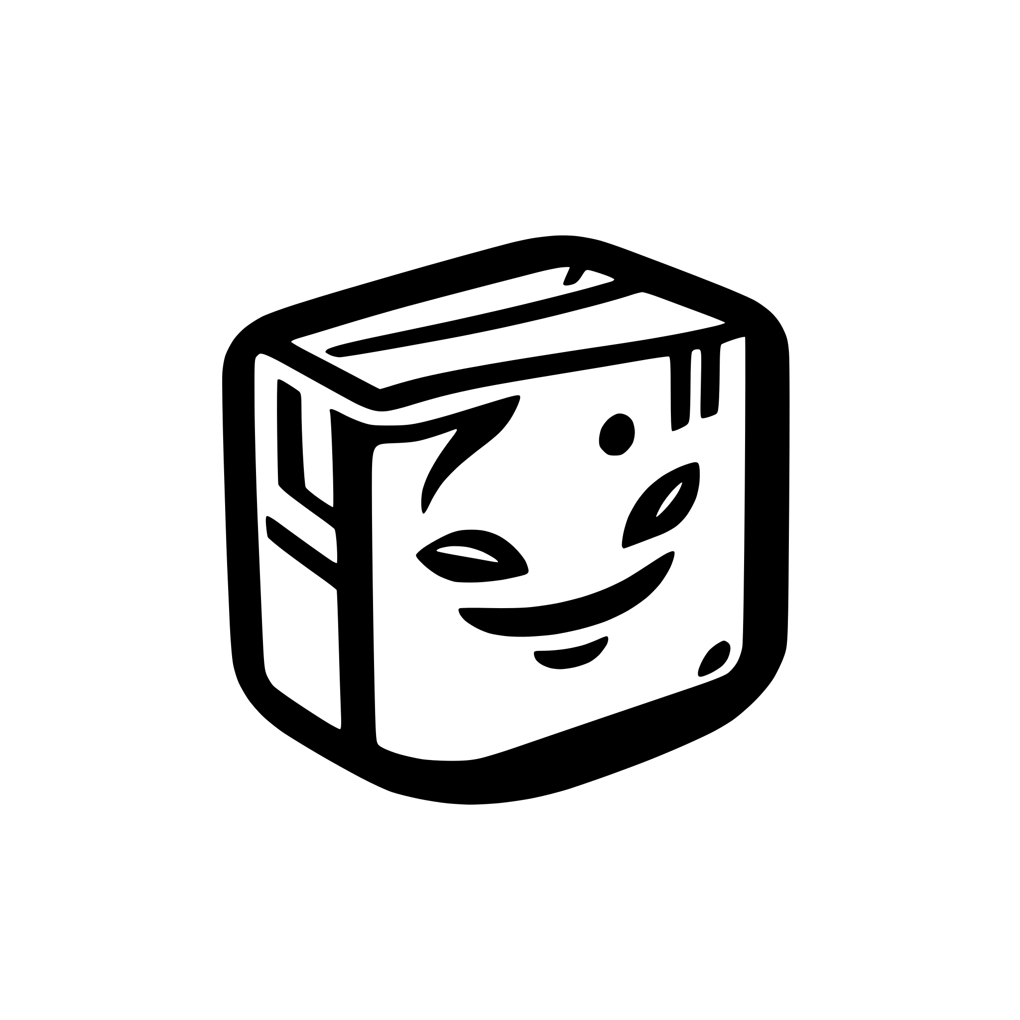 AI-generated SVG of a milka kuh flecken