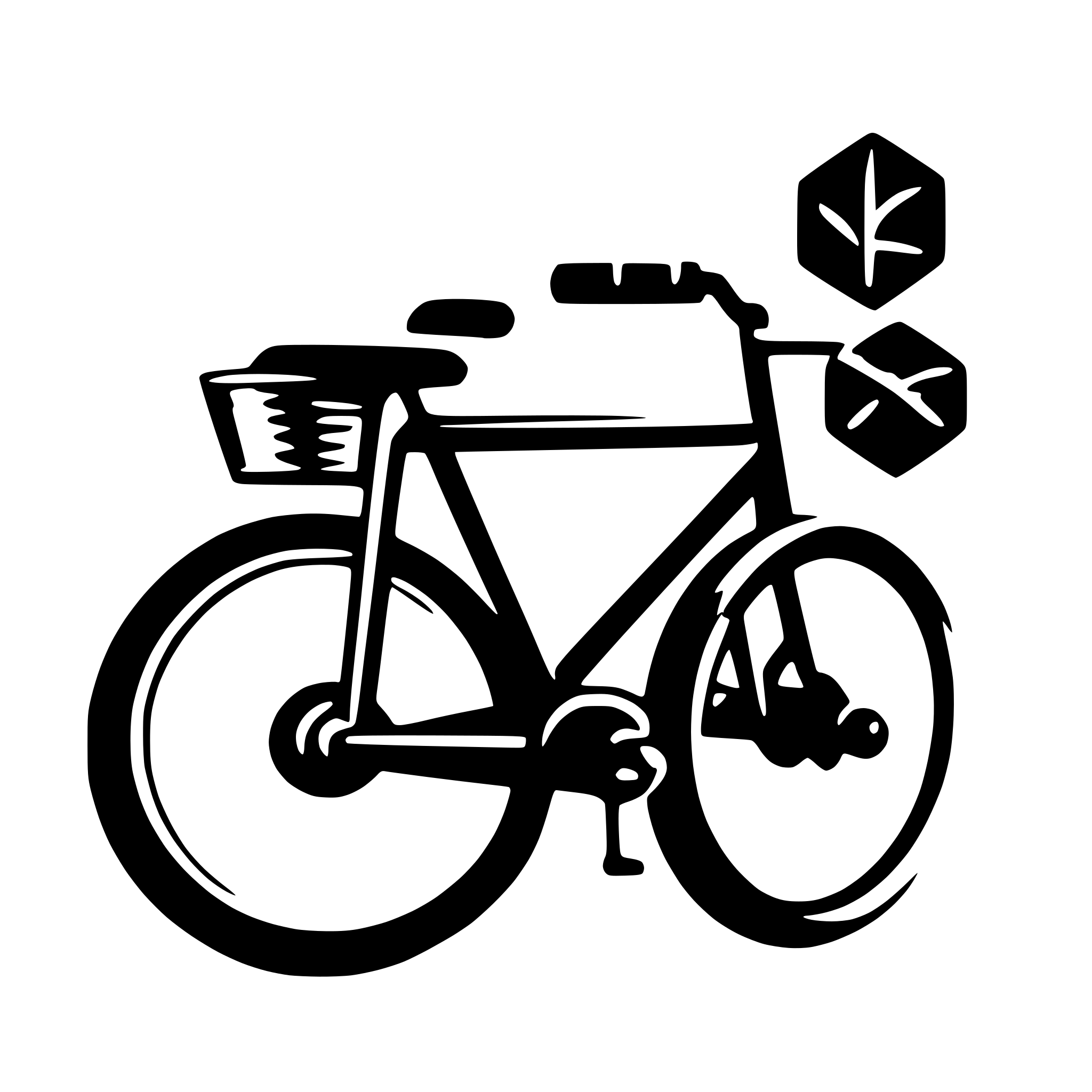 AI-generated SVG of a Bicycle icon