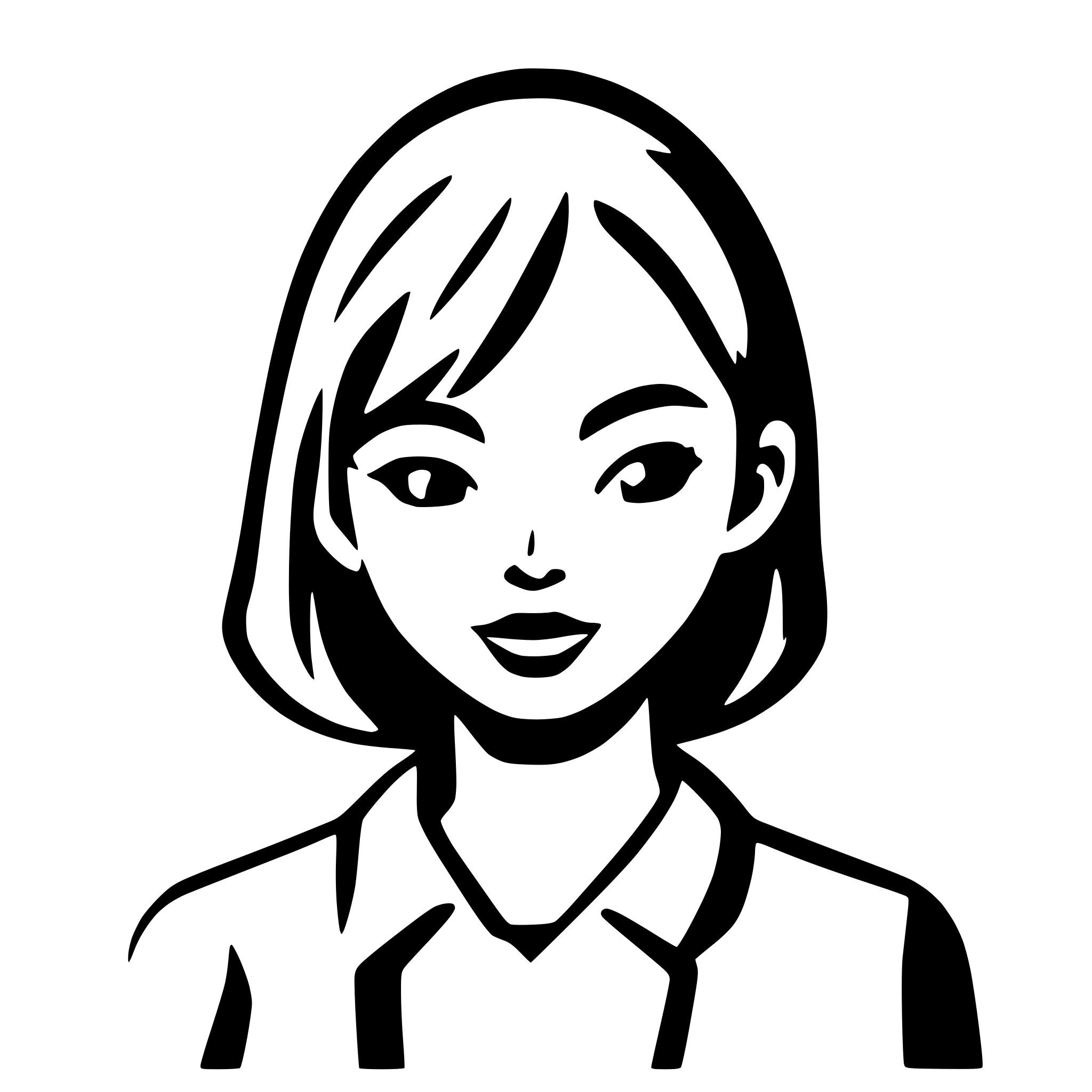 AI-generated SVG of 'closed eye'