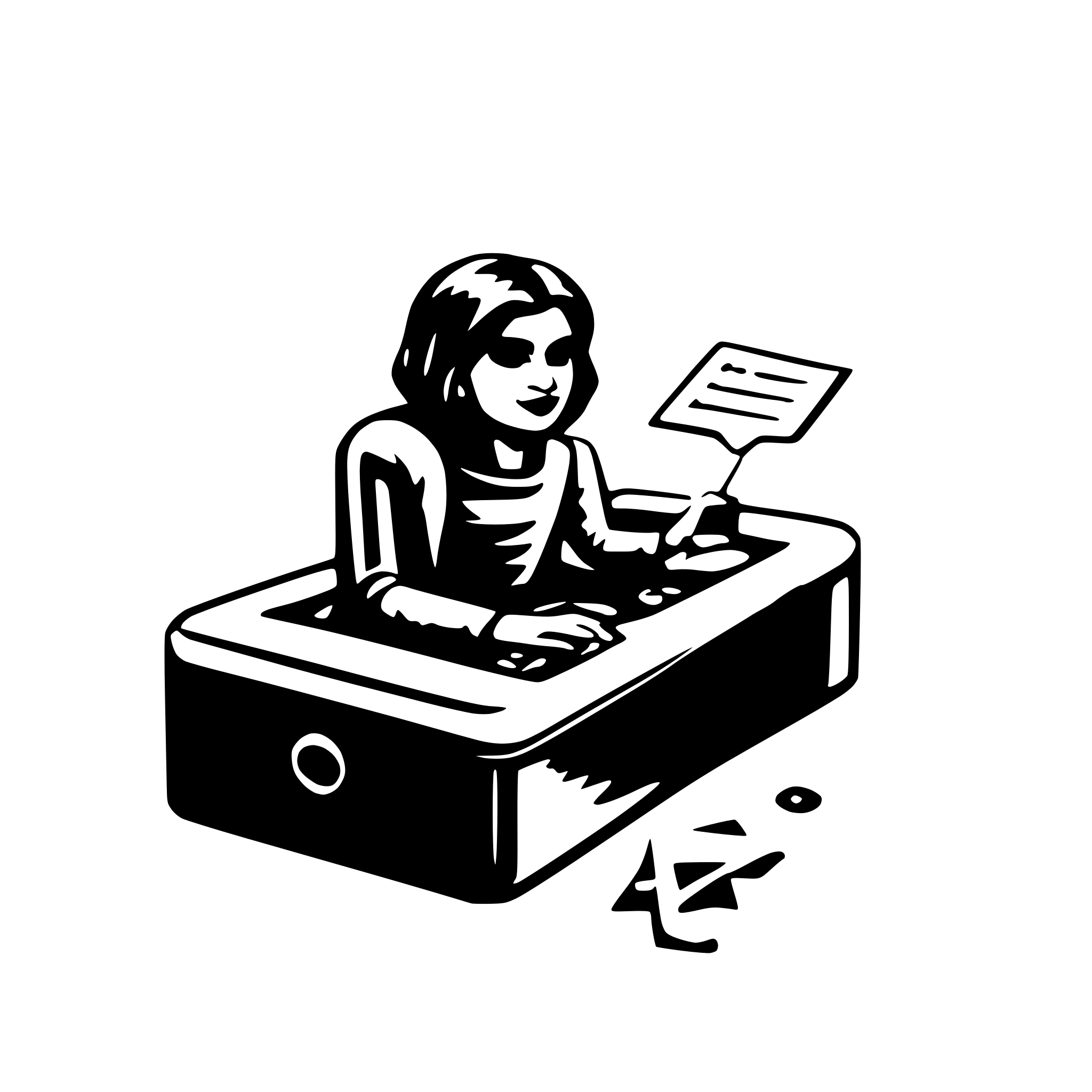 AI-generated SVG of 'AI Newsletter'