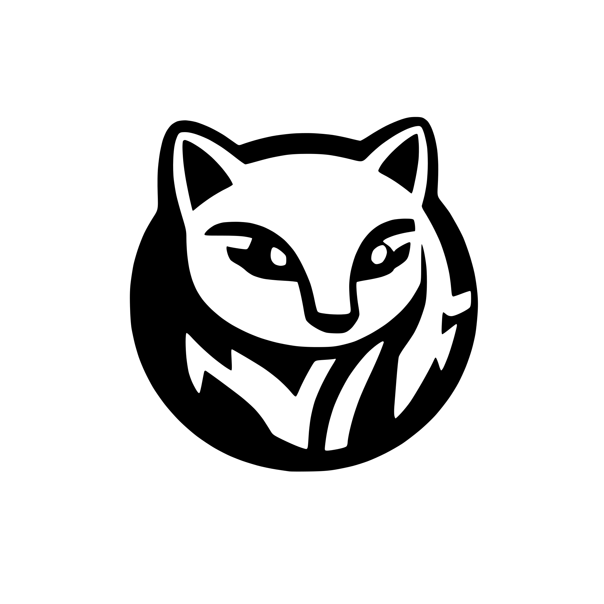 AI-generated SVG of 'fox'
