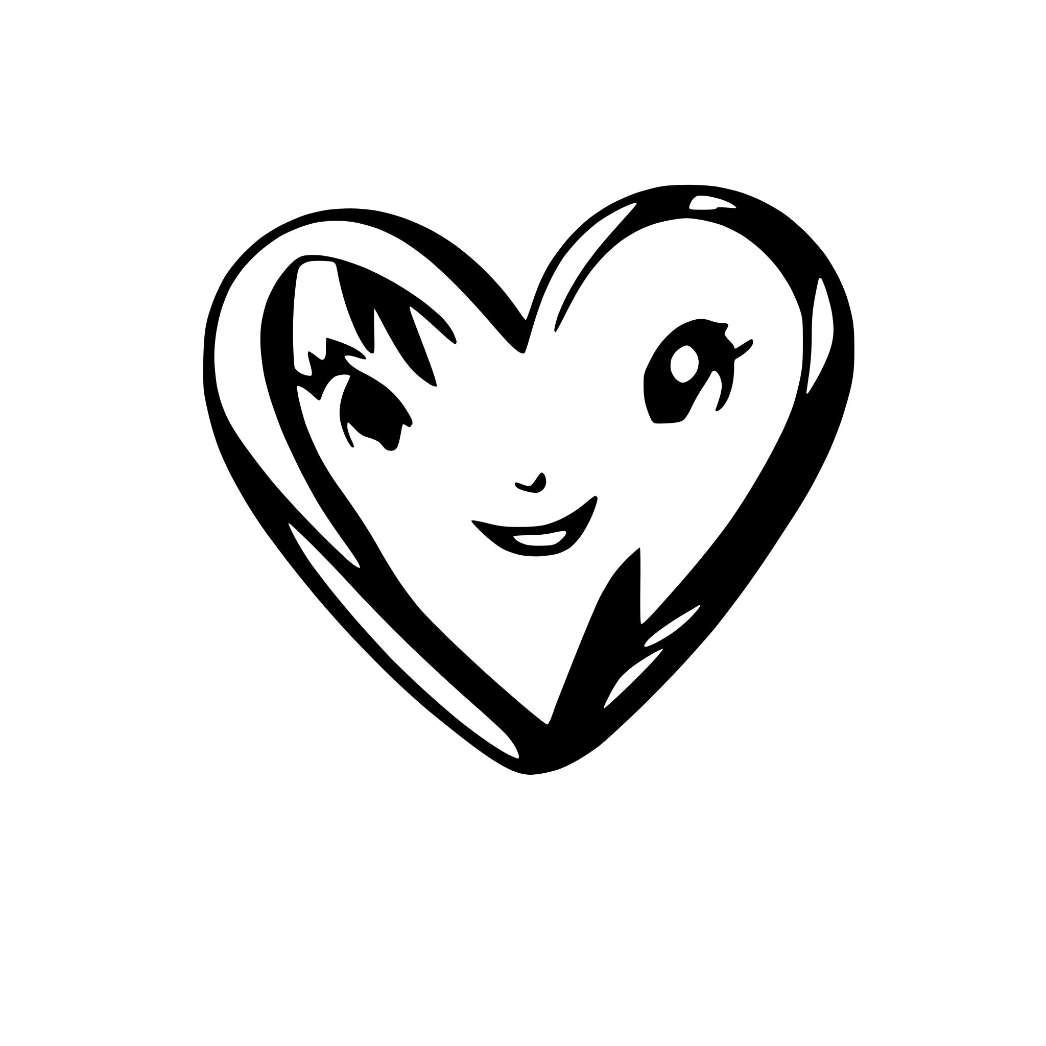 AI-generated SVG of a heart only 1 line