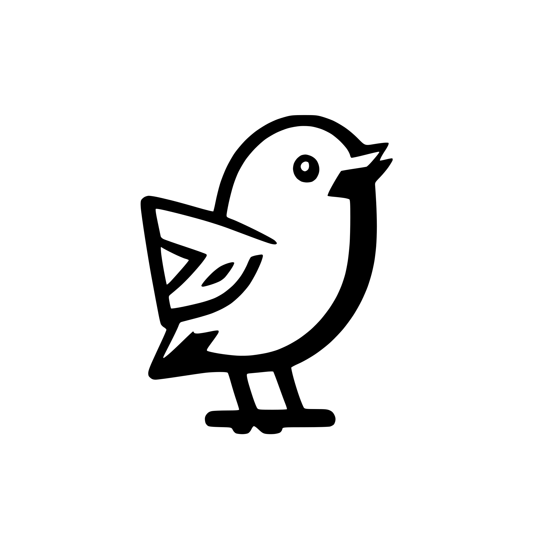 AI-generated SVG of 'twitter bird icon'