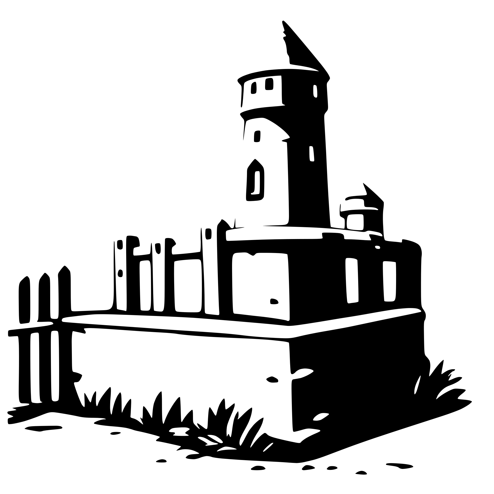 AI-generated SVG of 'bastion guardrail'