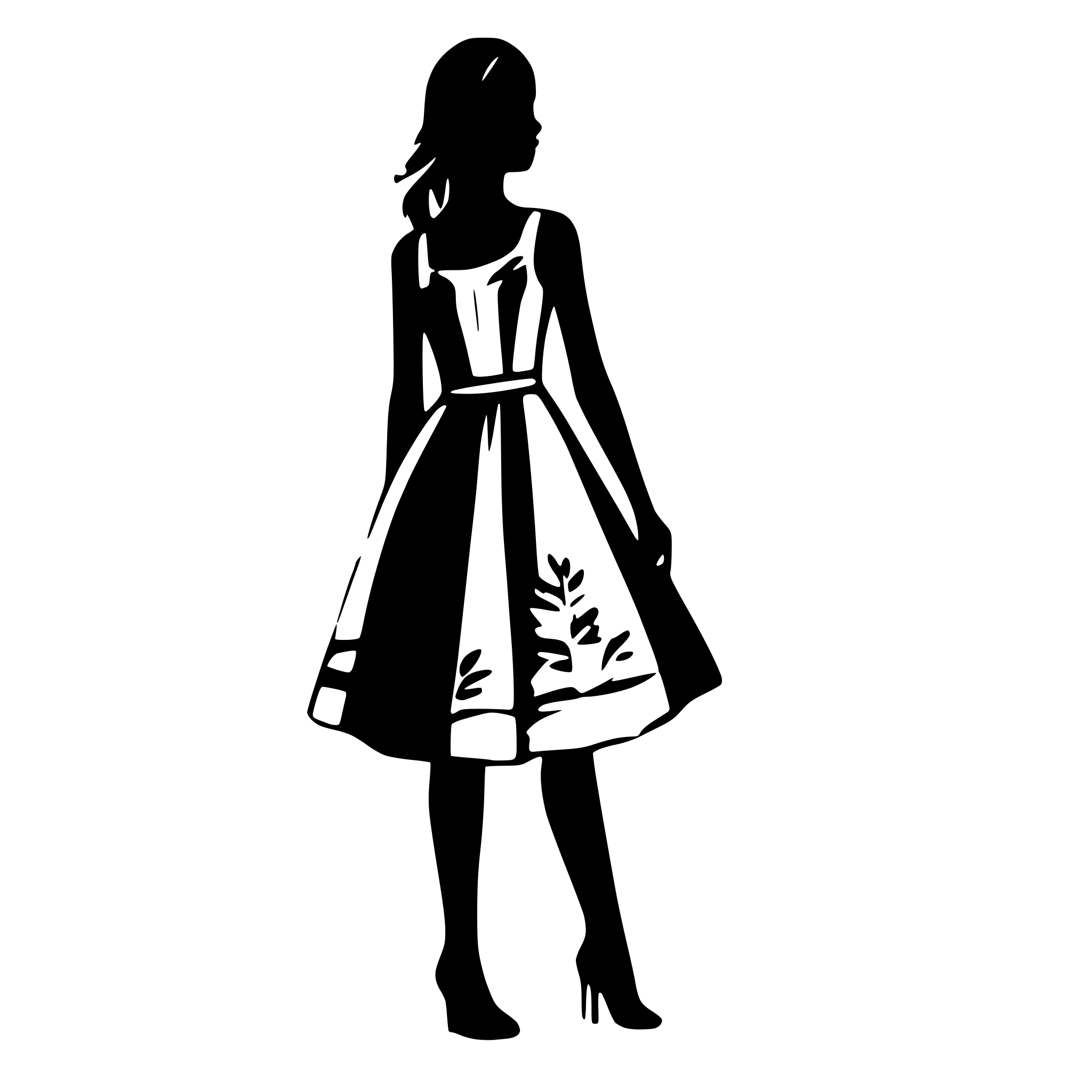 AI-generated SVG of a hook