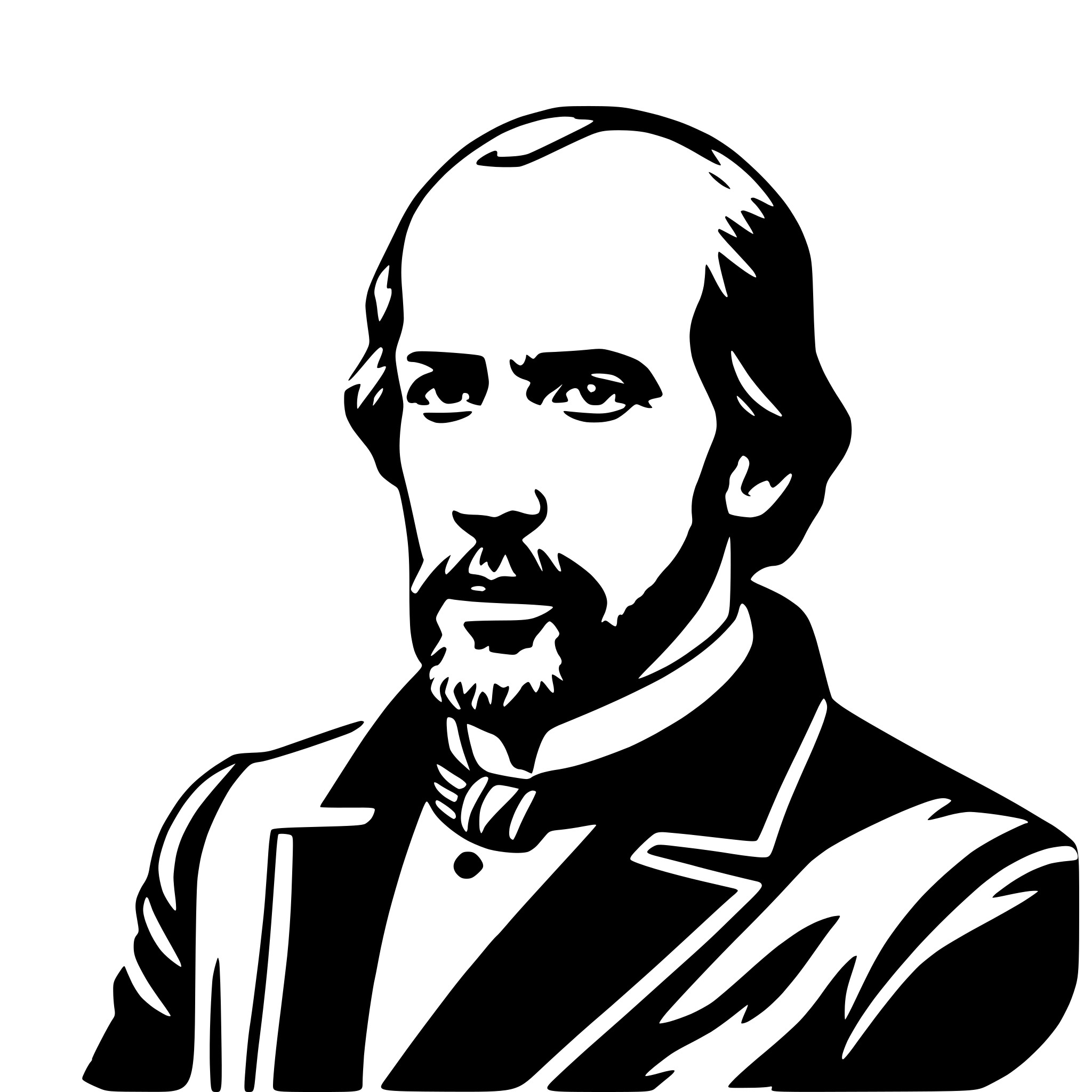 AI-generated SVG of 'fyodor dostoevsky'