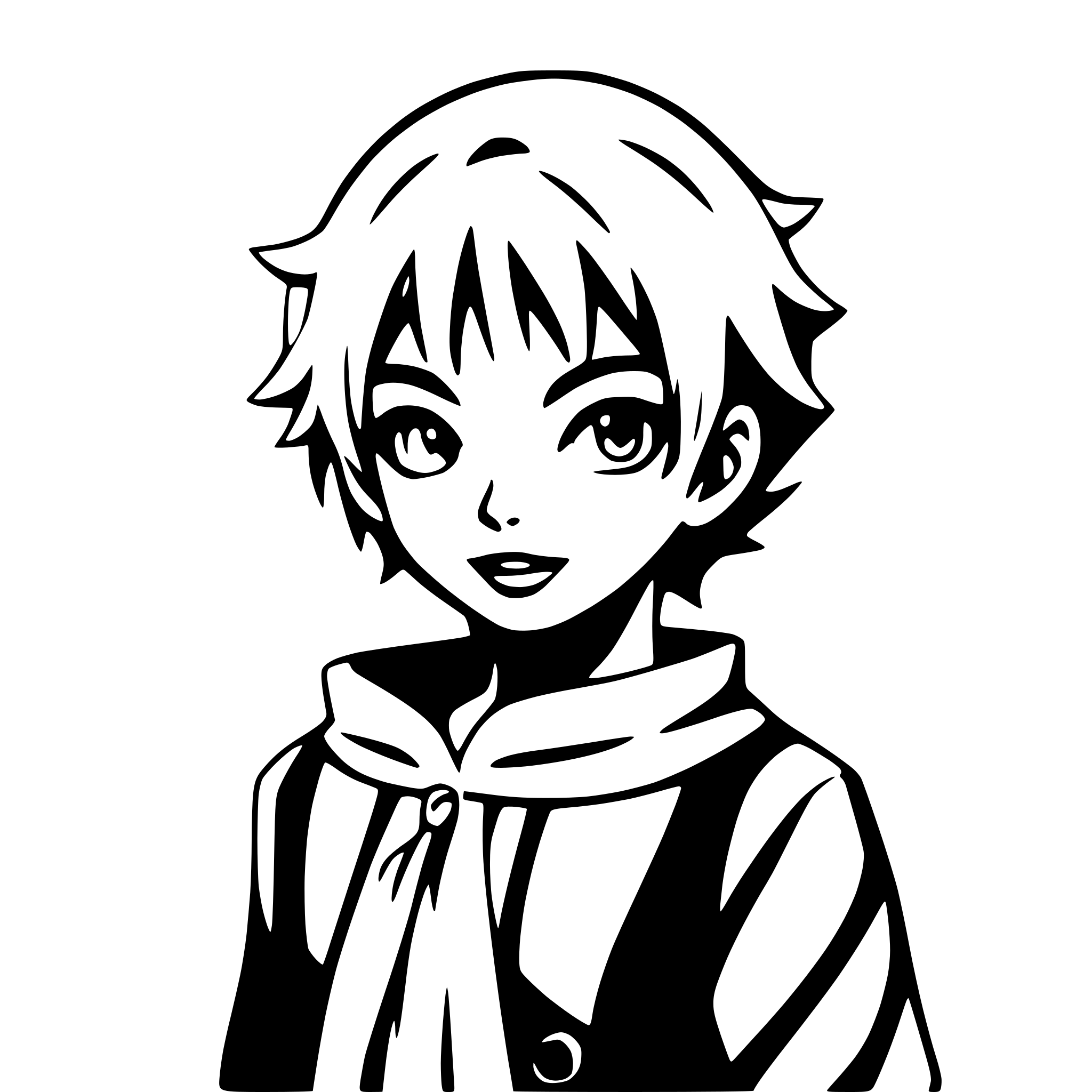 AI-generated SVG of 'boy with starry aura'