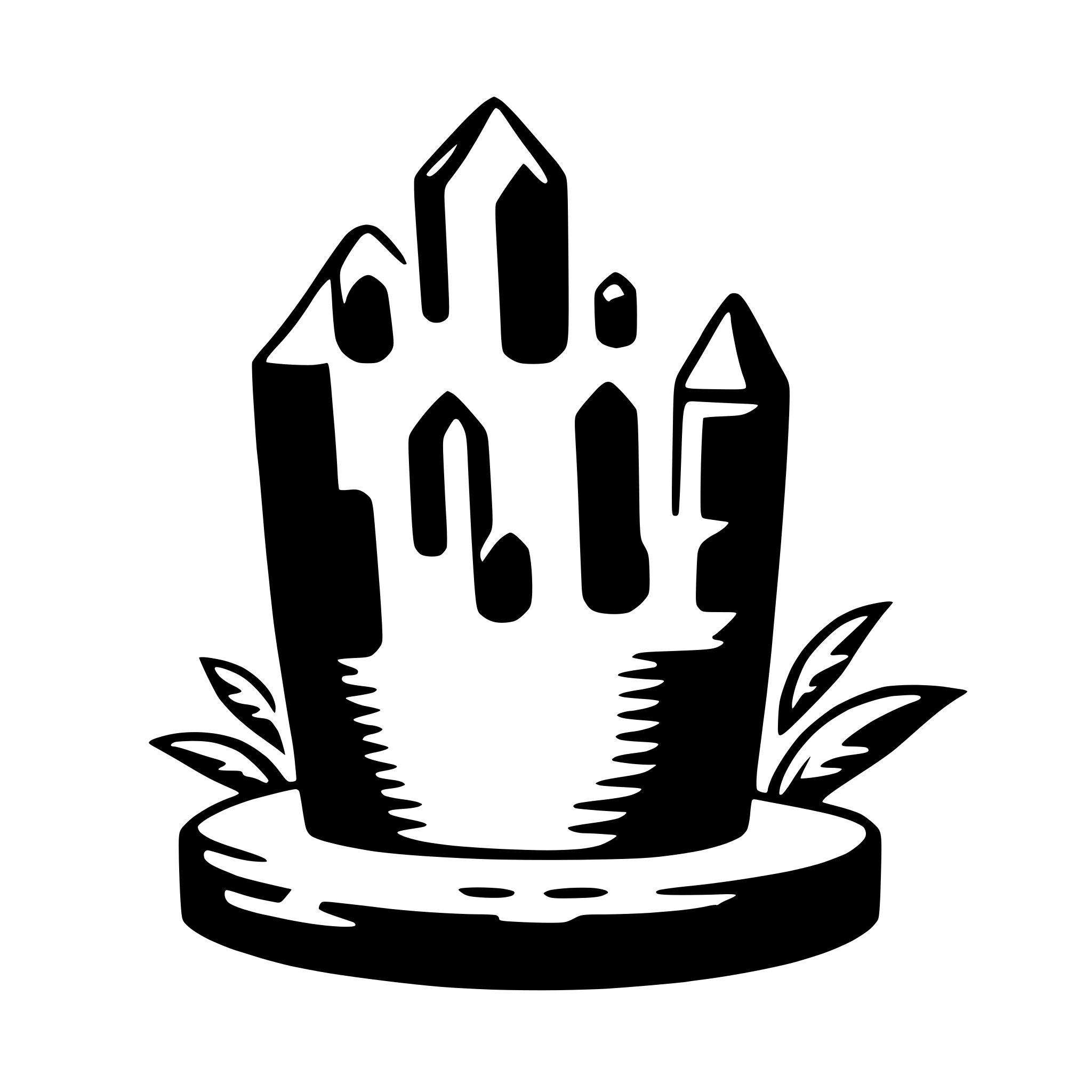 AI-generated SVG of a geb
