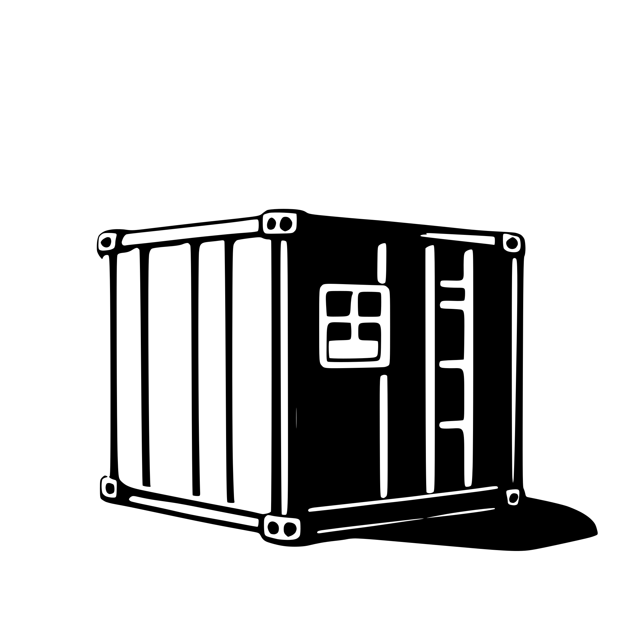 AI-generated SVG of a ISO Container