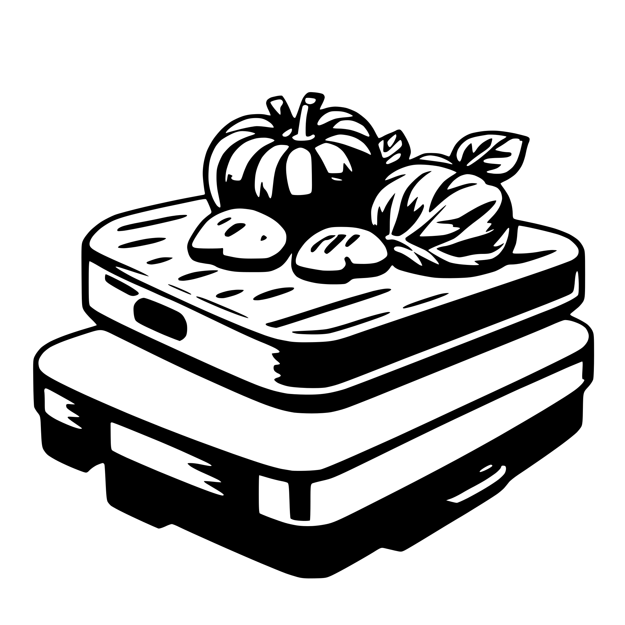 AI-generated SVG of a cutting board