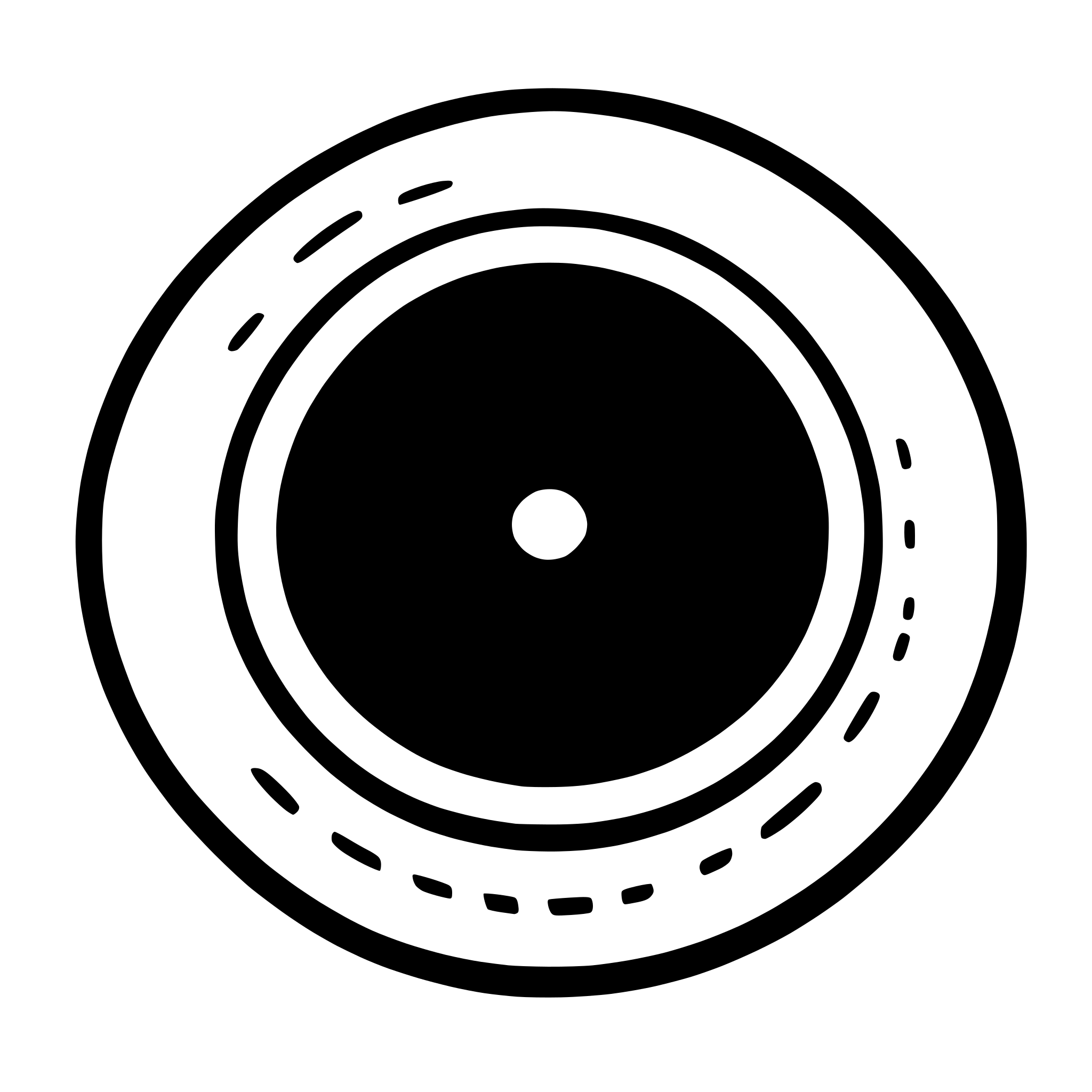 AI-generated SVG of a circle intro simbol A