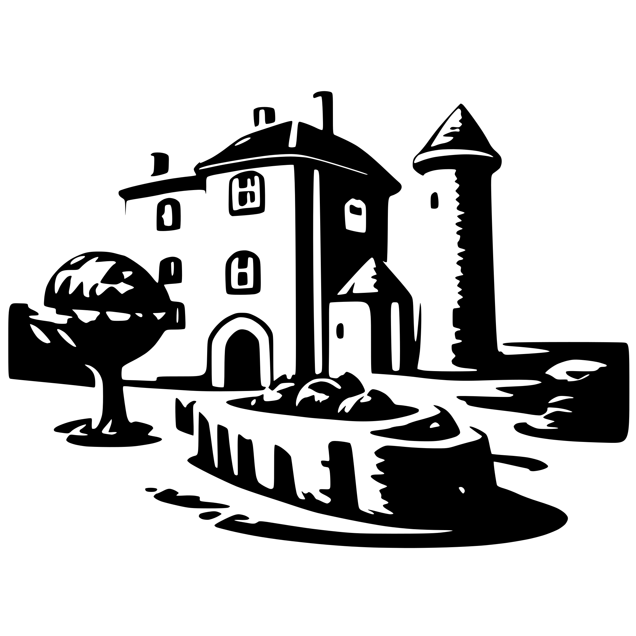 AI-generated SVG of a hantel