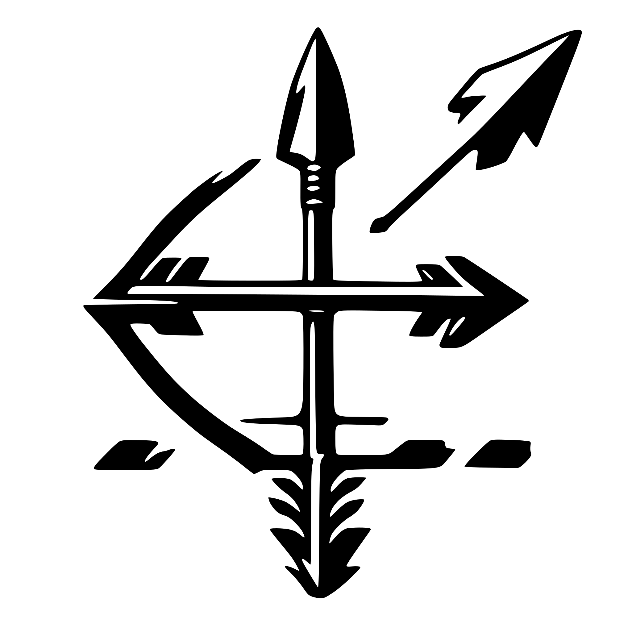 AI-generated SVG of 'arrow'