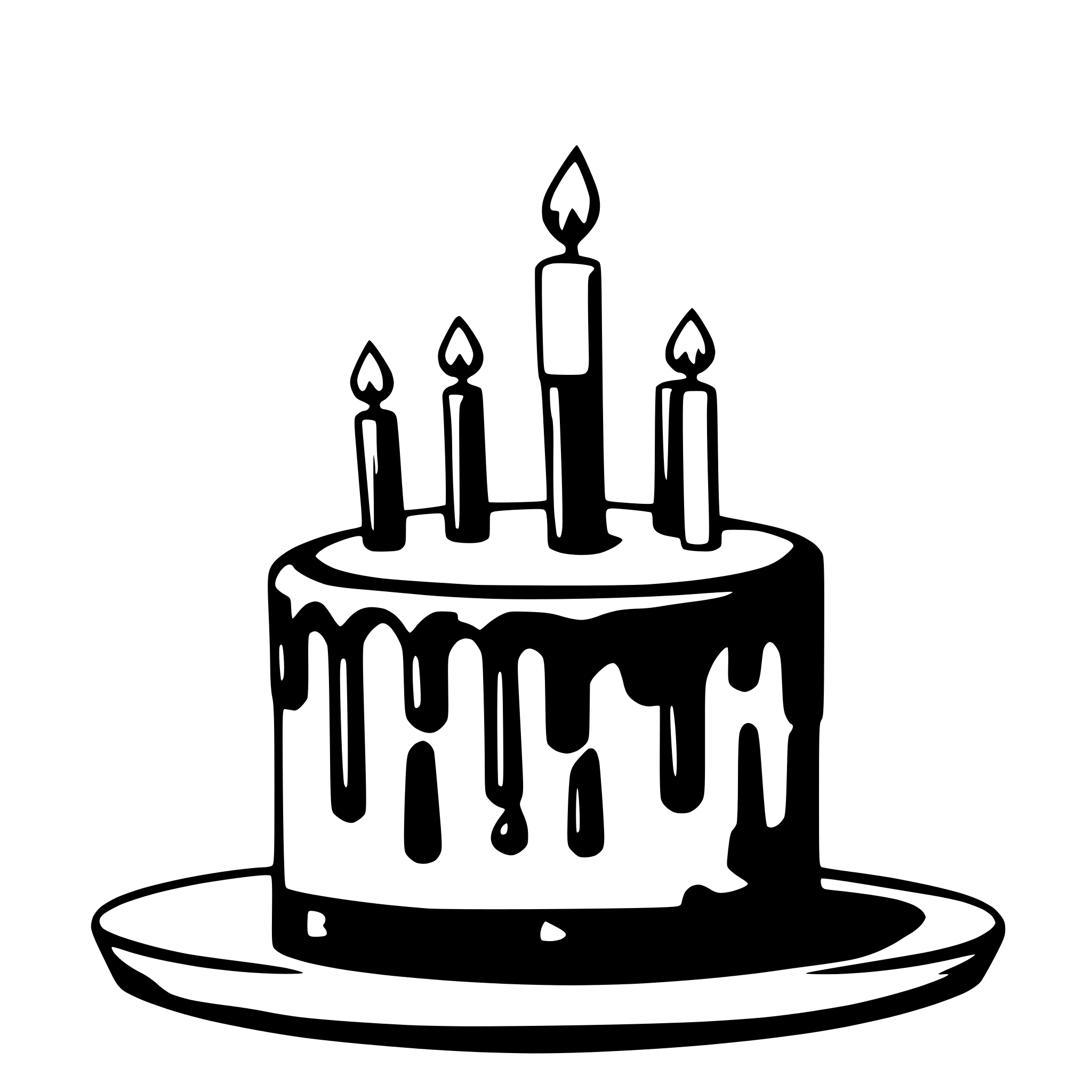 AI-generated SVG of 'happy birtday'