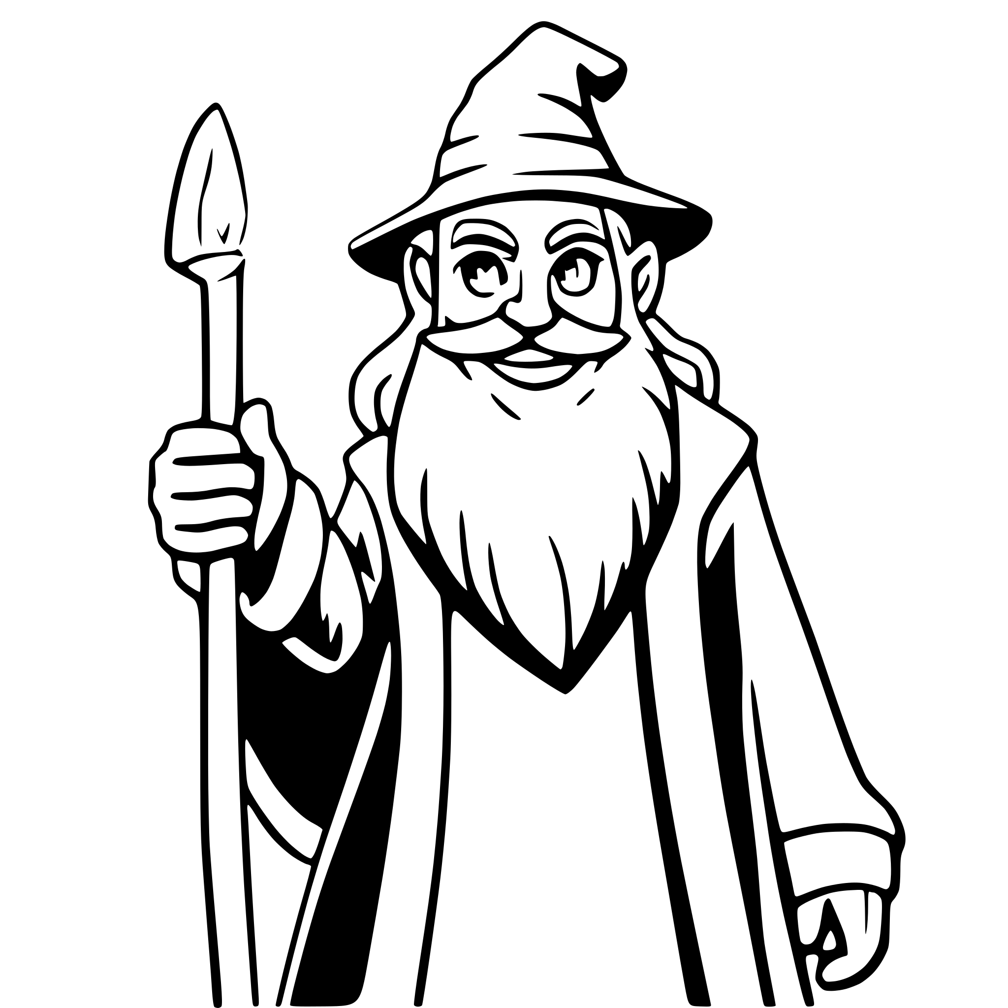 AI-generated SVG of a using Tales of the Valiant lore: Aging, taller than average for gnomish smallfolk sorcerer from Willowbrook who's a homesteader