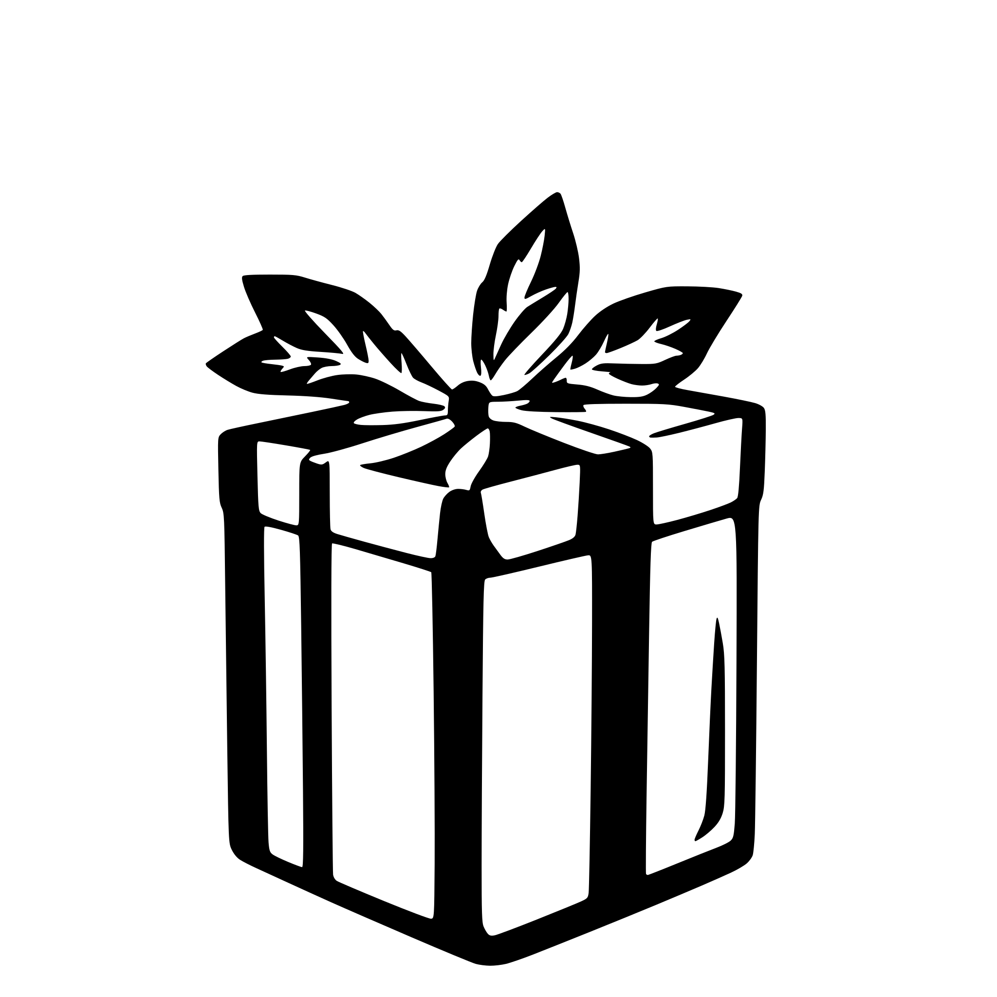 AI-generated SVG of 'christmas gift'