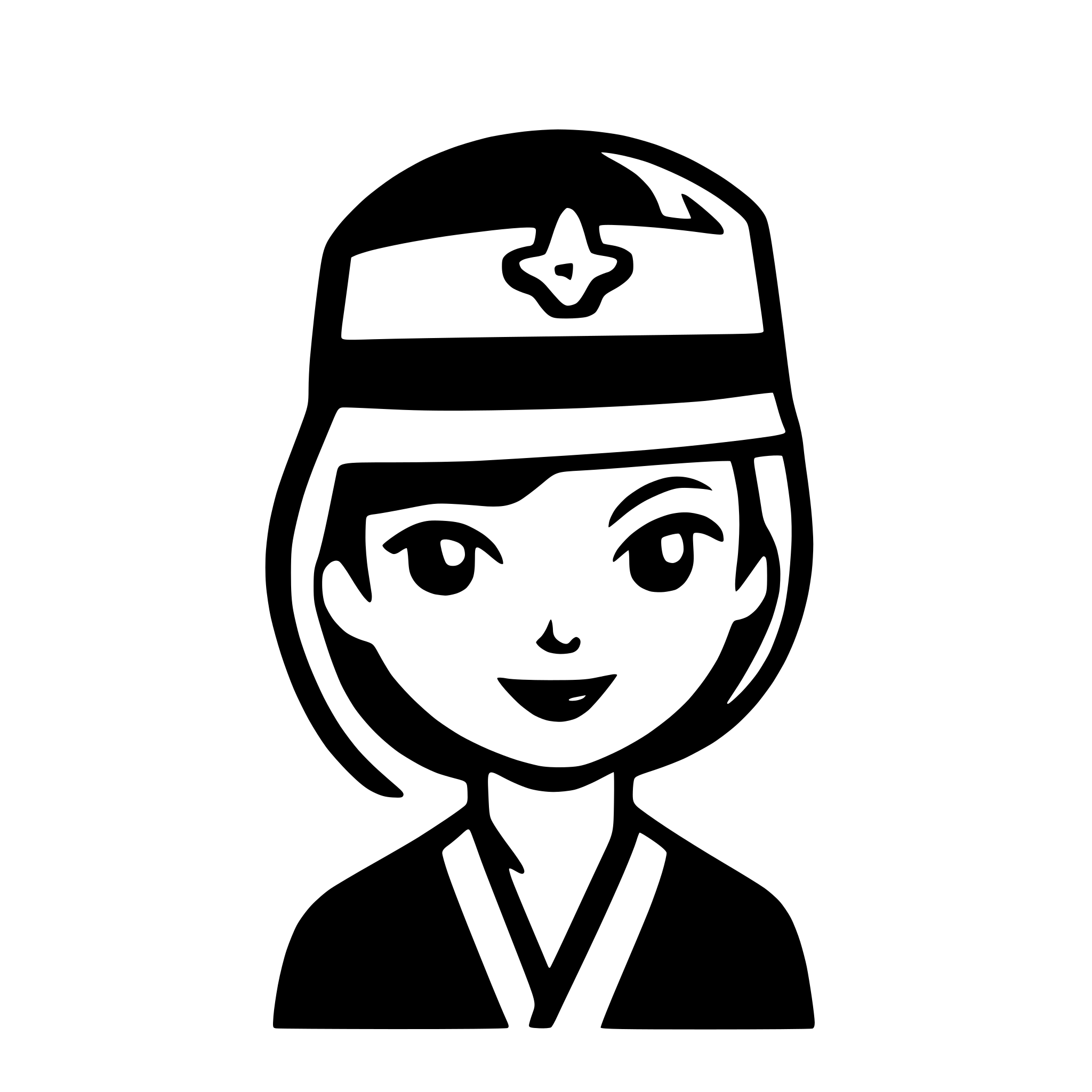AI-generated SVG of 'nurse hat'