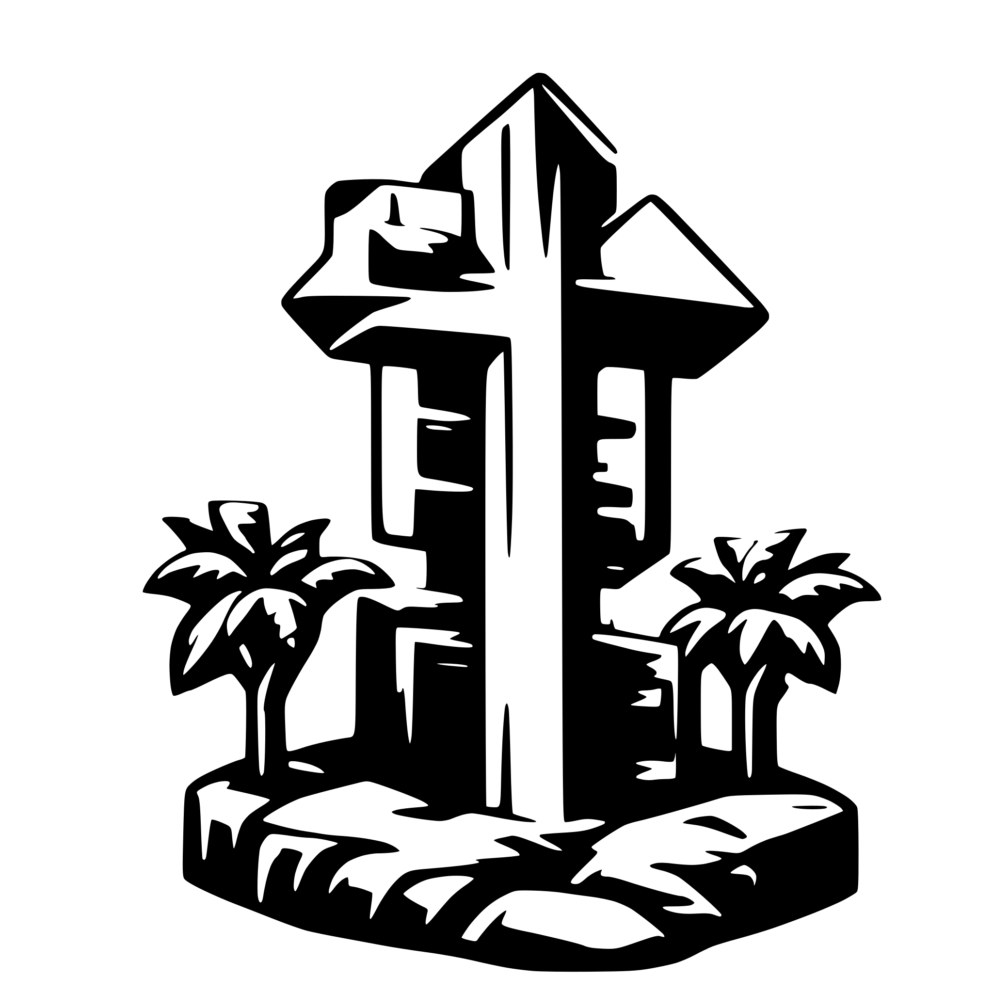 AI-generated SVG of a binance