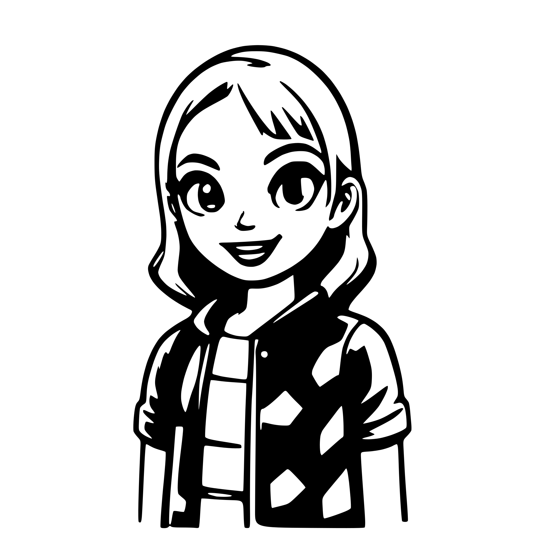 AI-generated SVG of a red shirt