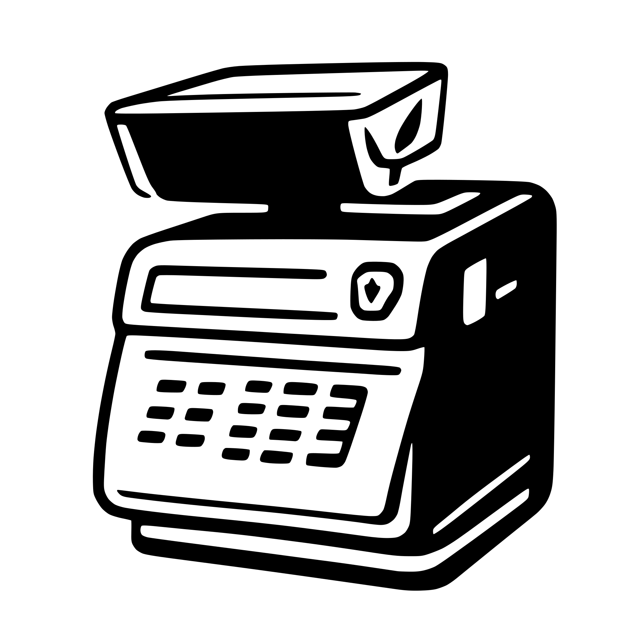 AI-generated SVG of a An overhead projector that throws out excel sheets. AI-generated SVG of a An overhead projector that throws out excel sheets.