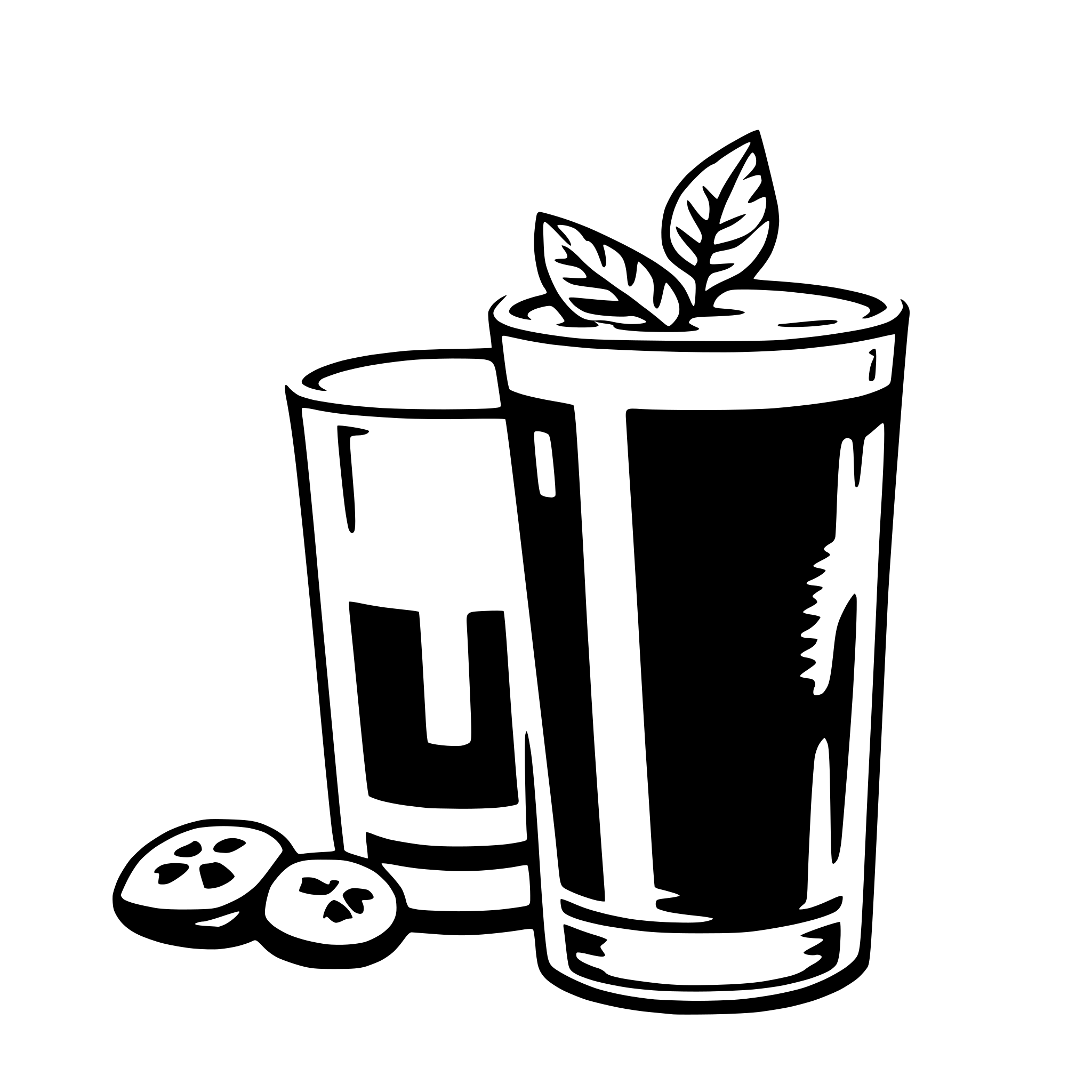 AI-generated SVG of a drink