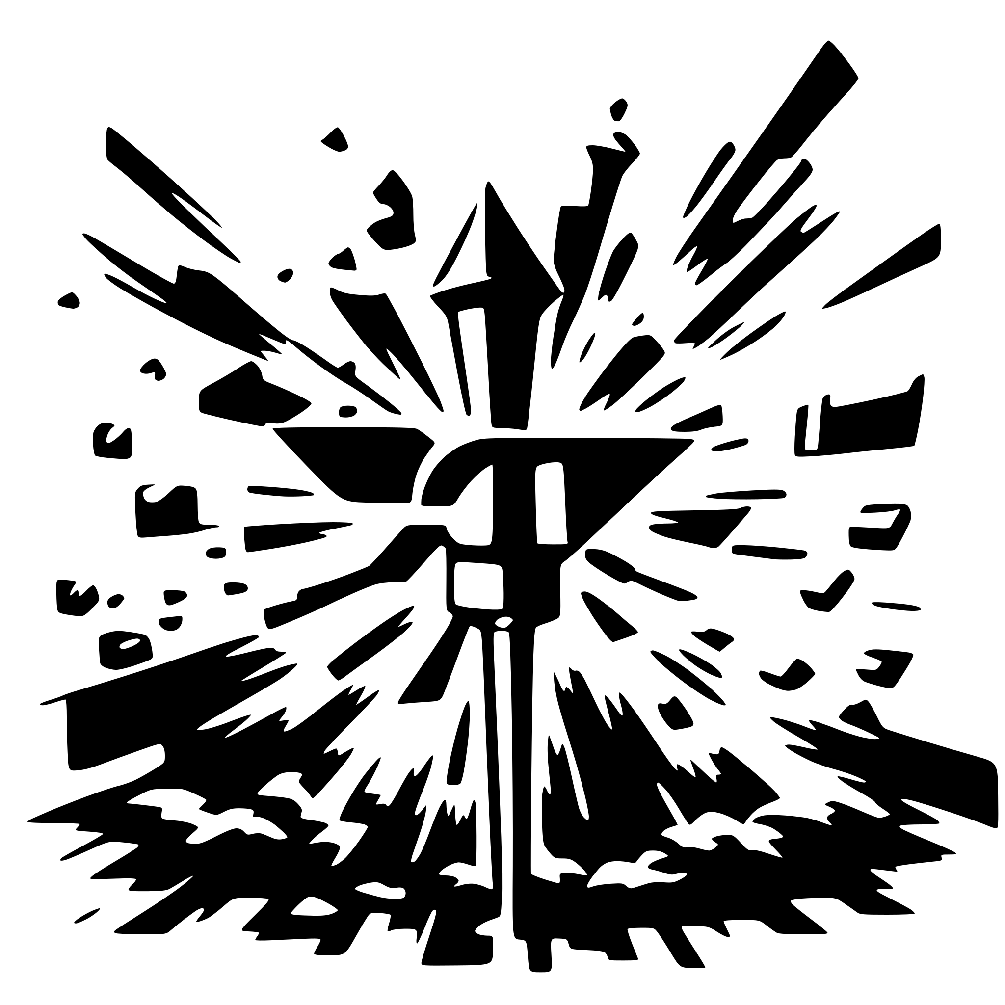 AI-generated SVG of a cardinality explosion