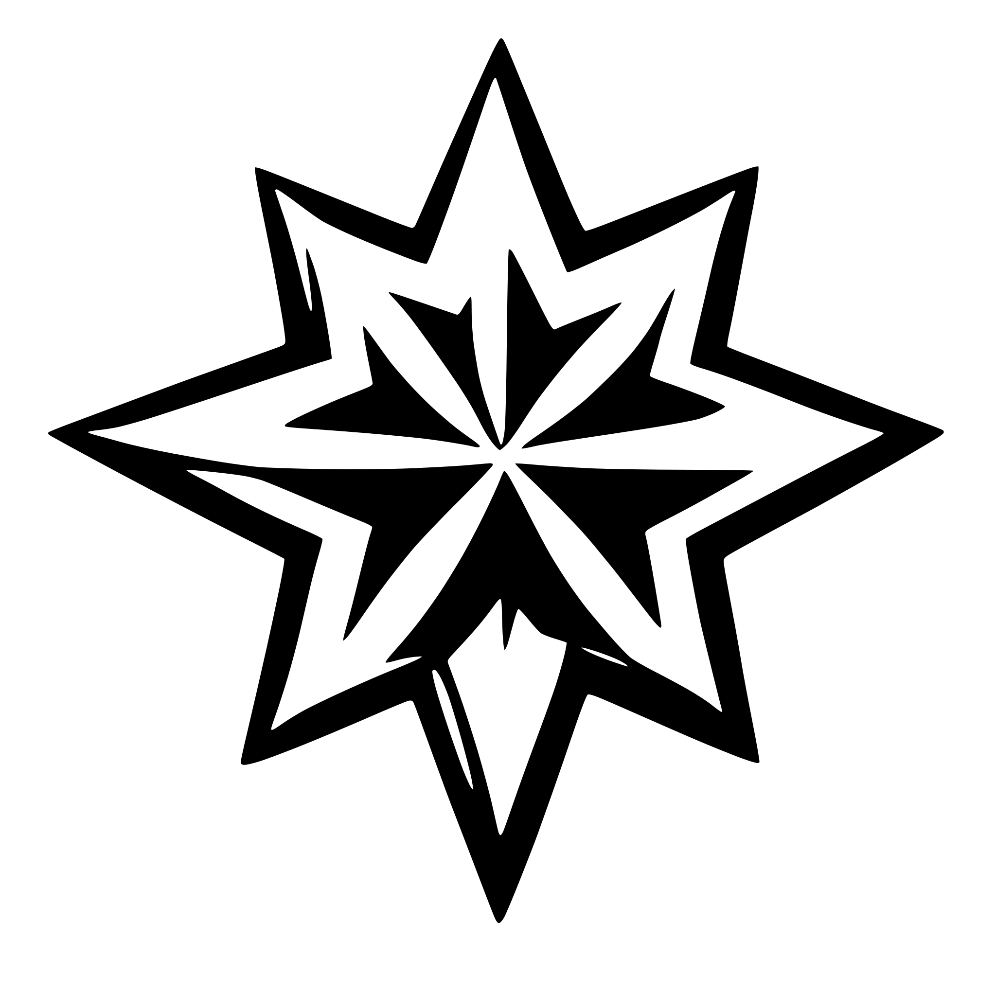 AI-generated SVG of a star