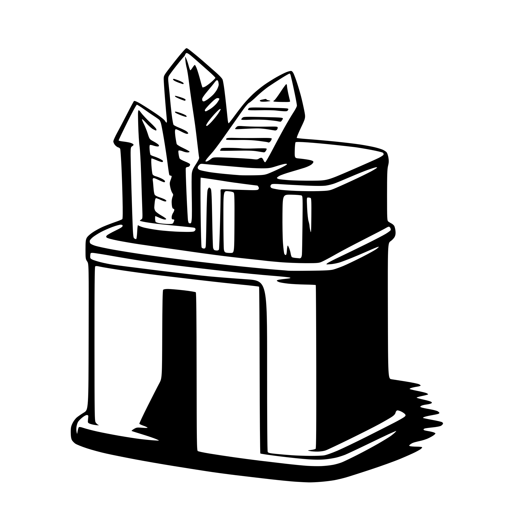 AI-generated SVG of 'a logo for Items management'