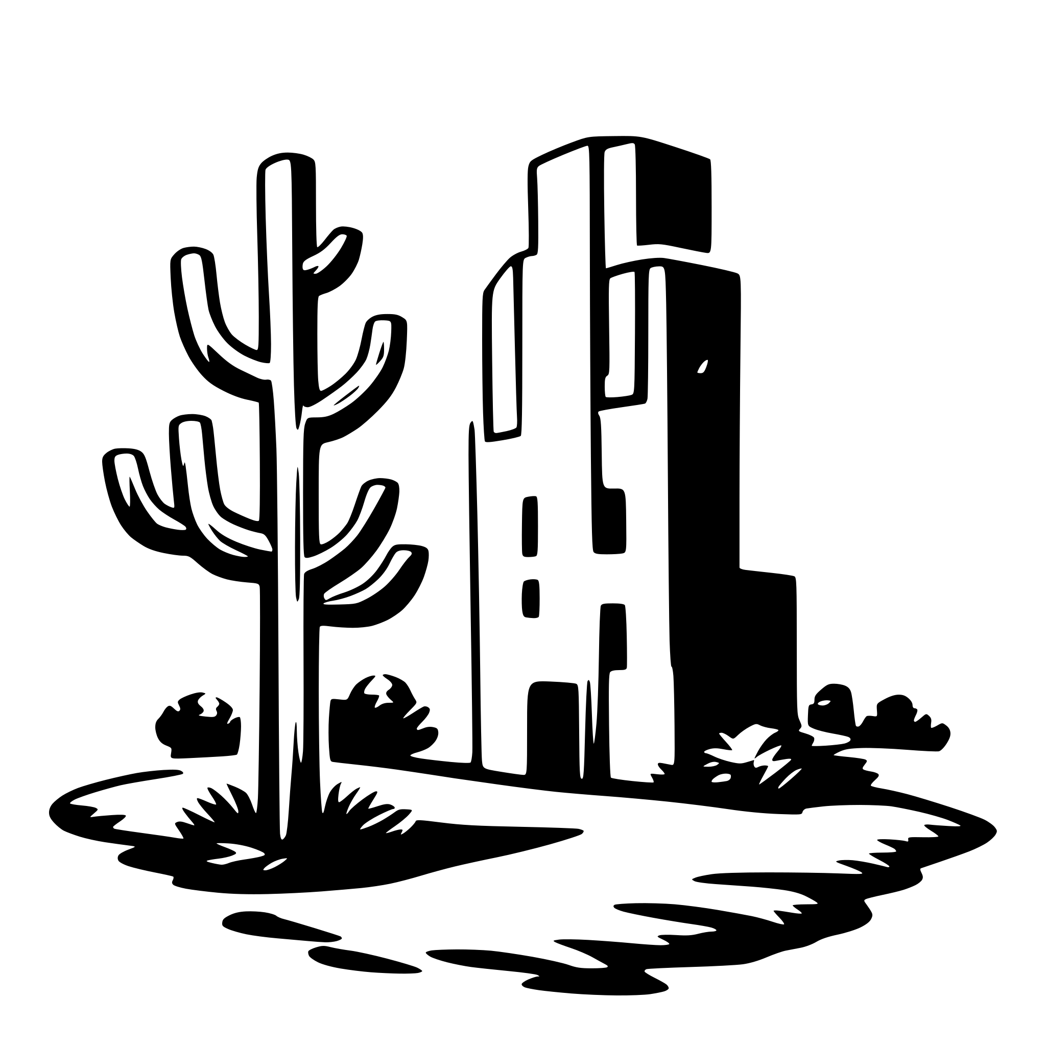 AI-generated SVG of 'western'