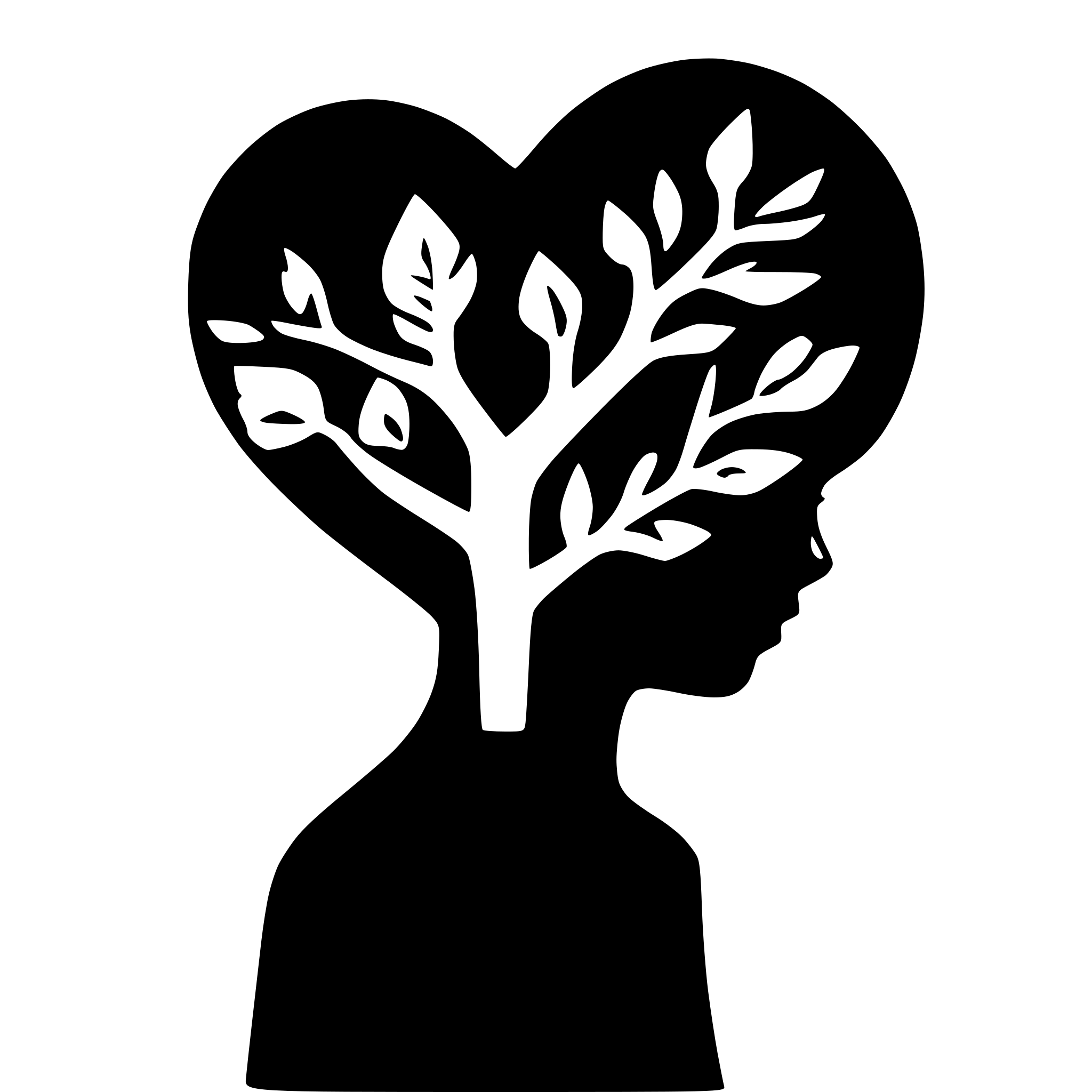 AI-generated SVG of a heart