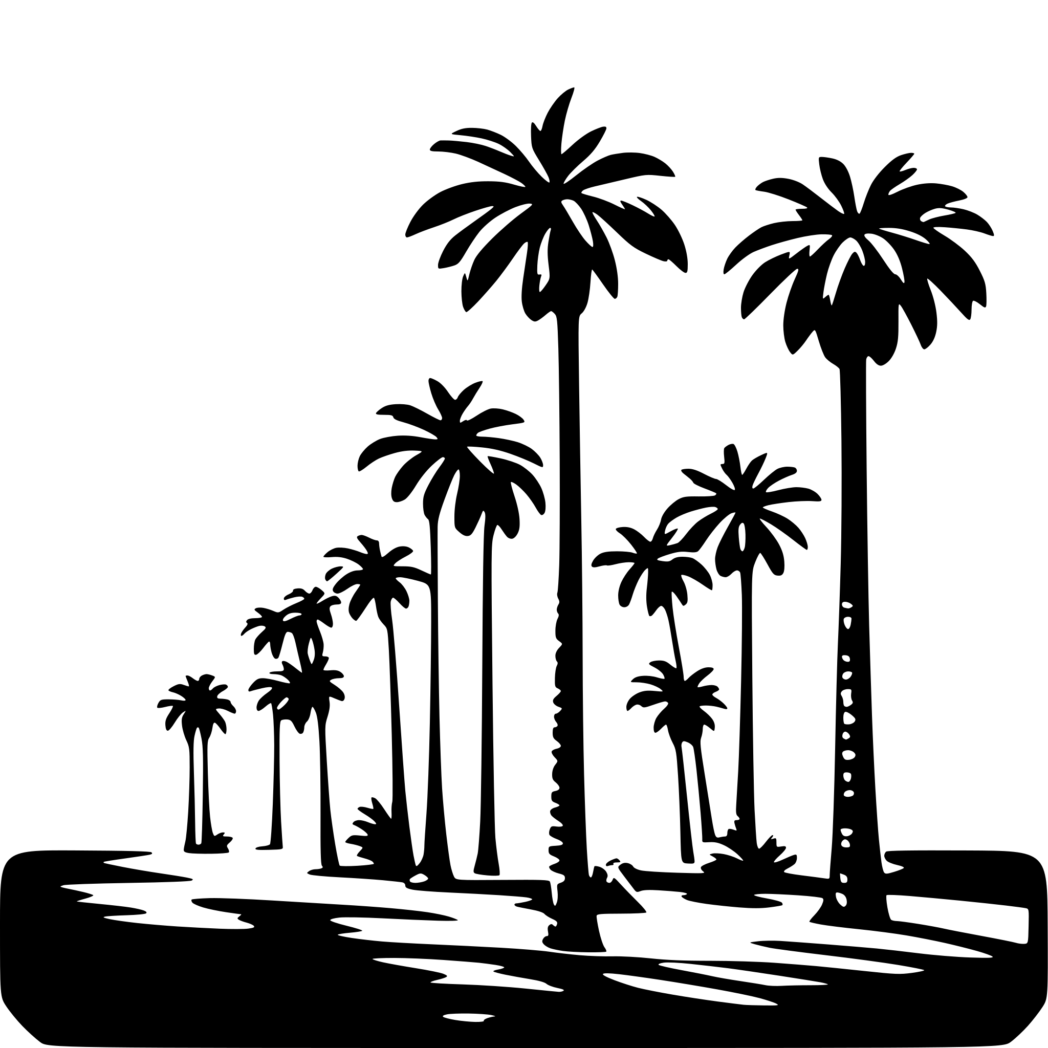 AI-generated SVG of a fla