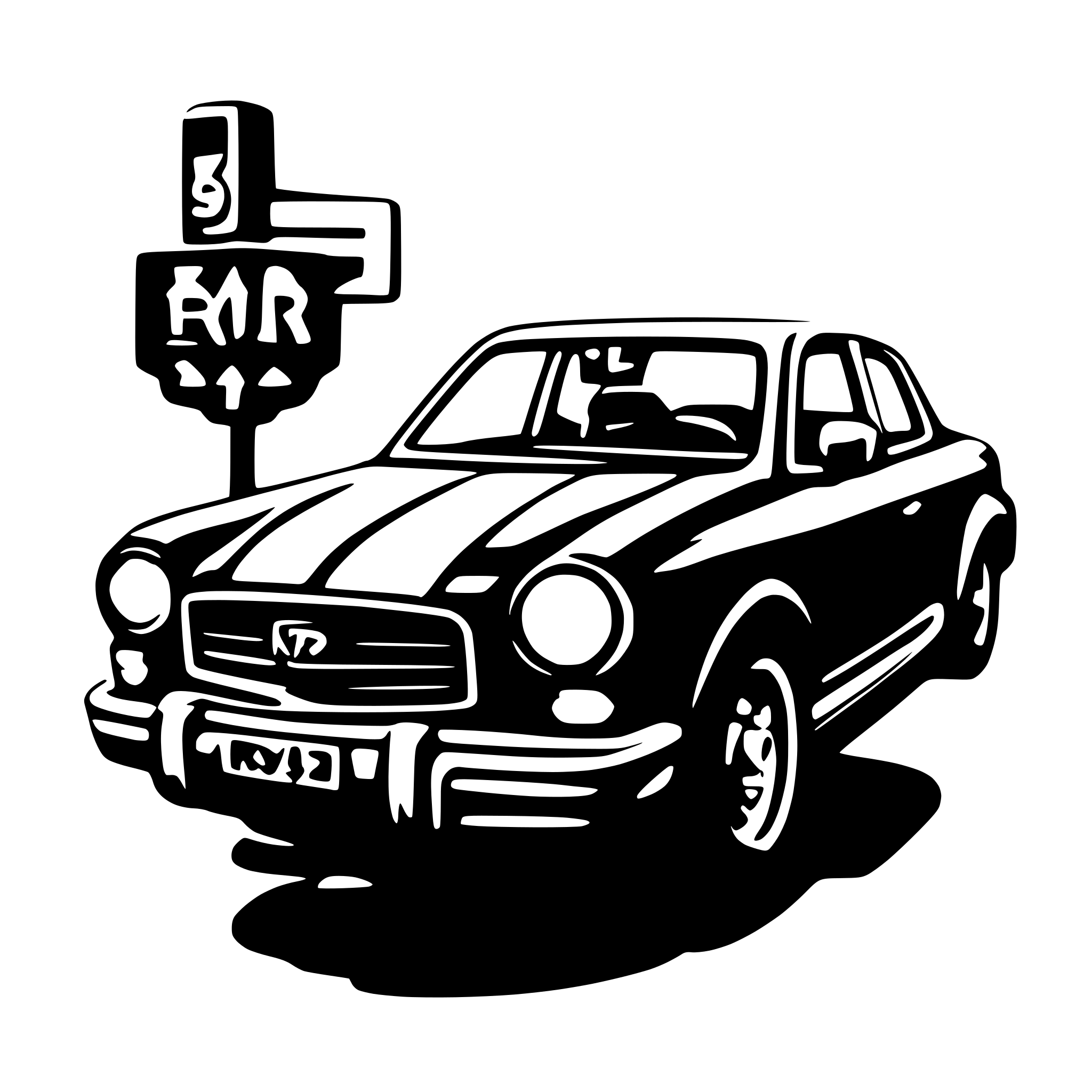 AI-generated SVG of a rx3