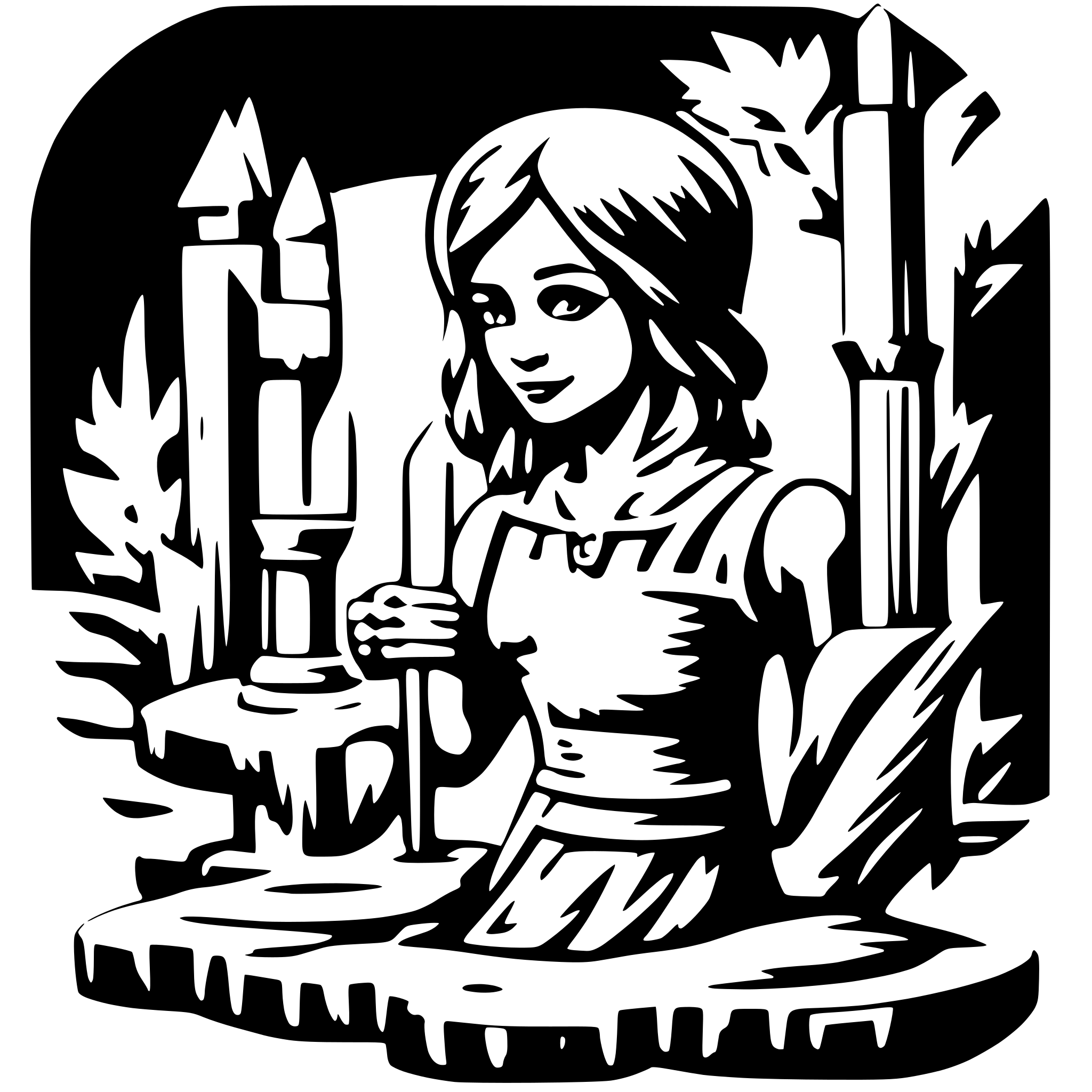 AI-generated SVG of 'wood carving event'