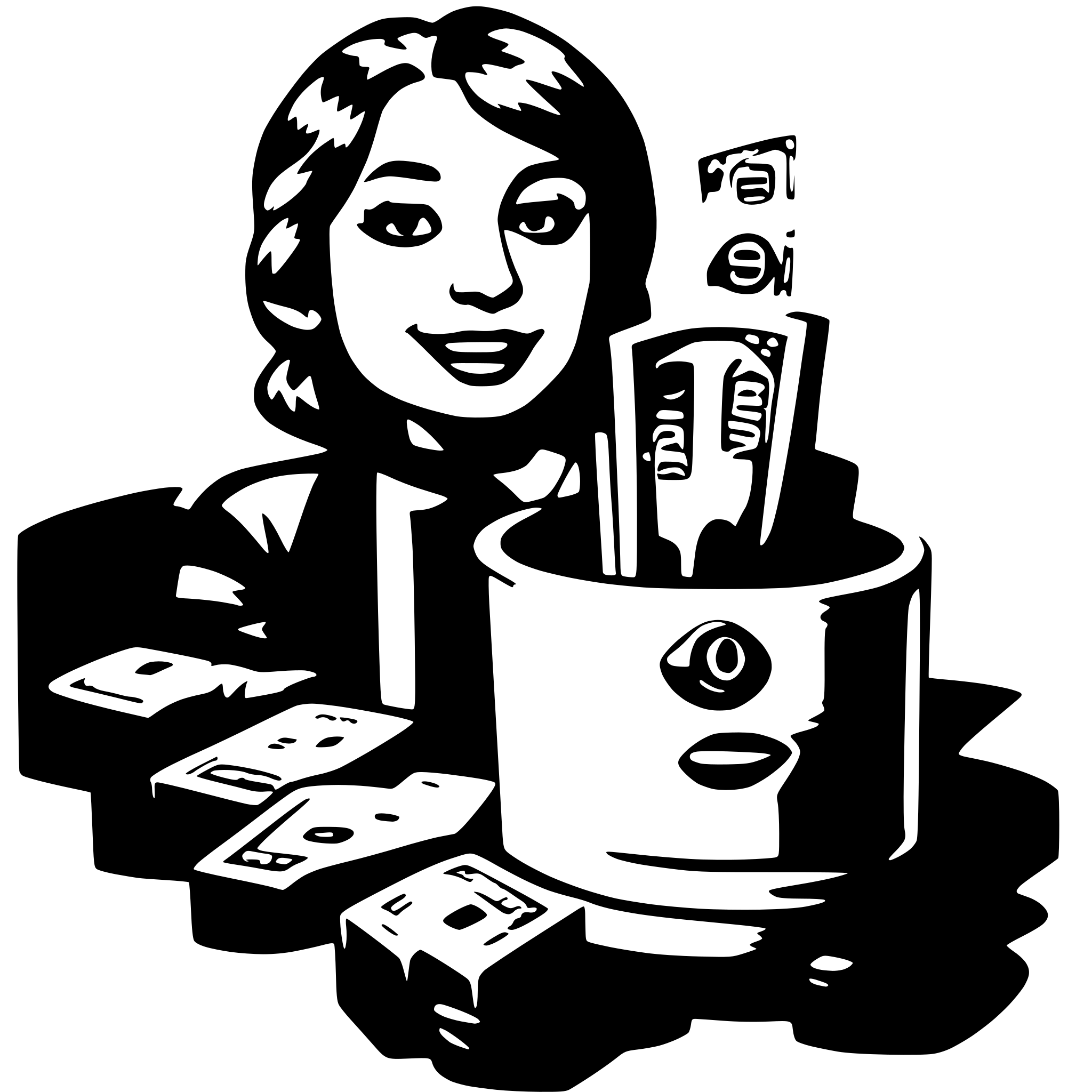 AI-generated SVG of a money