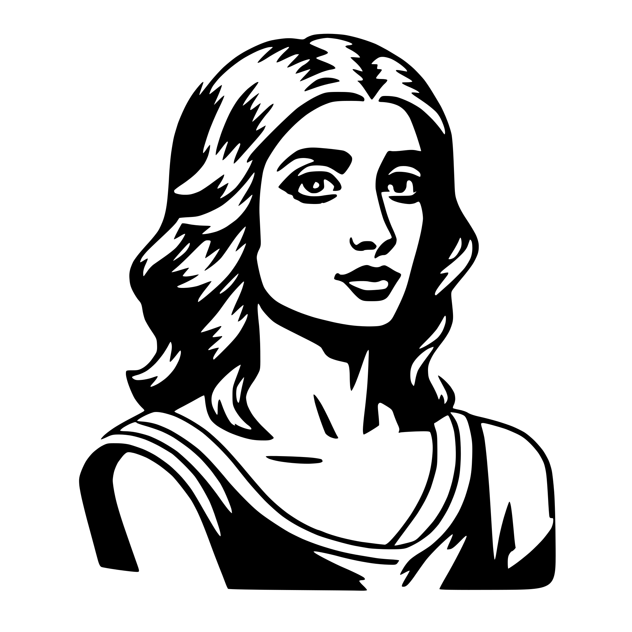 AI-generated SVG of 'hera'