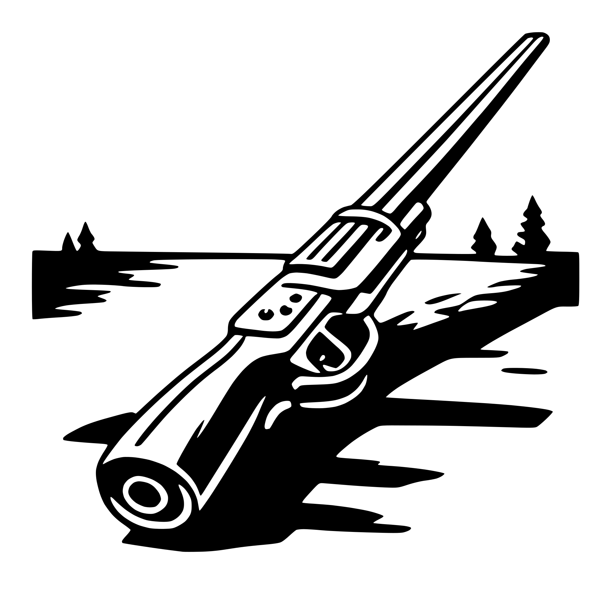 AI-generated SVG of a shotgun