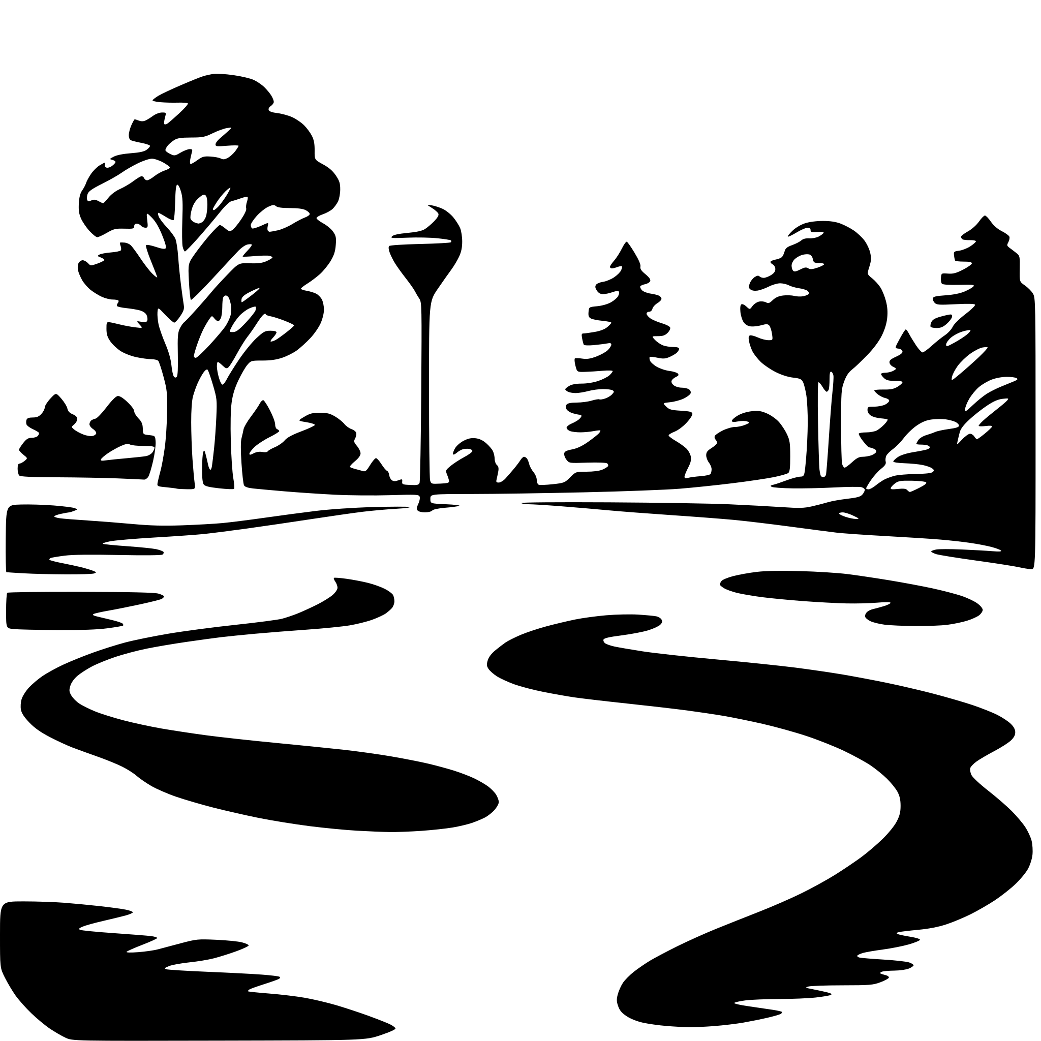 AI-generated SVG of a golf course