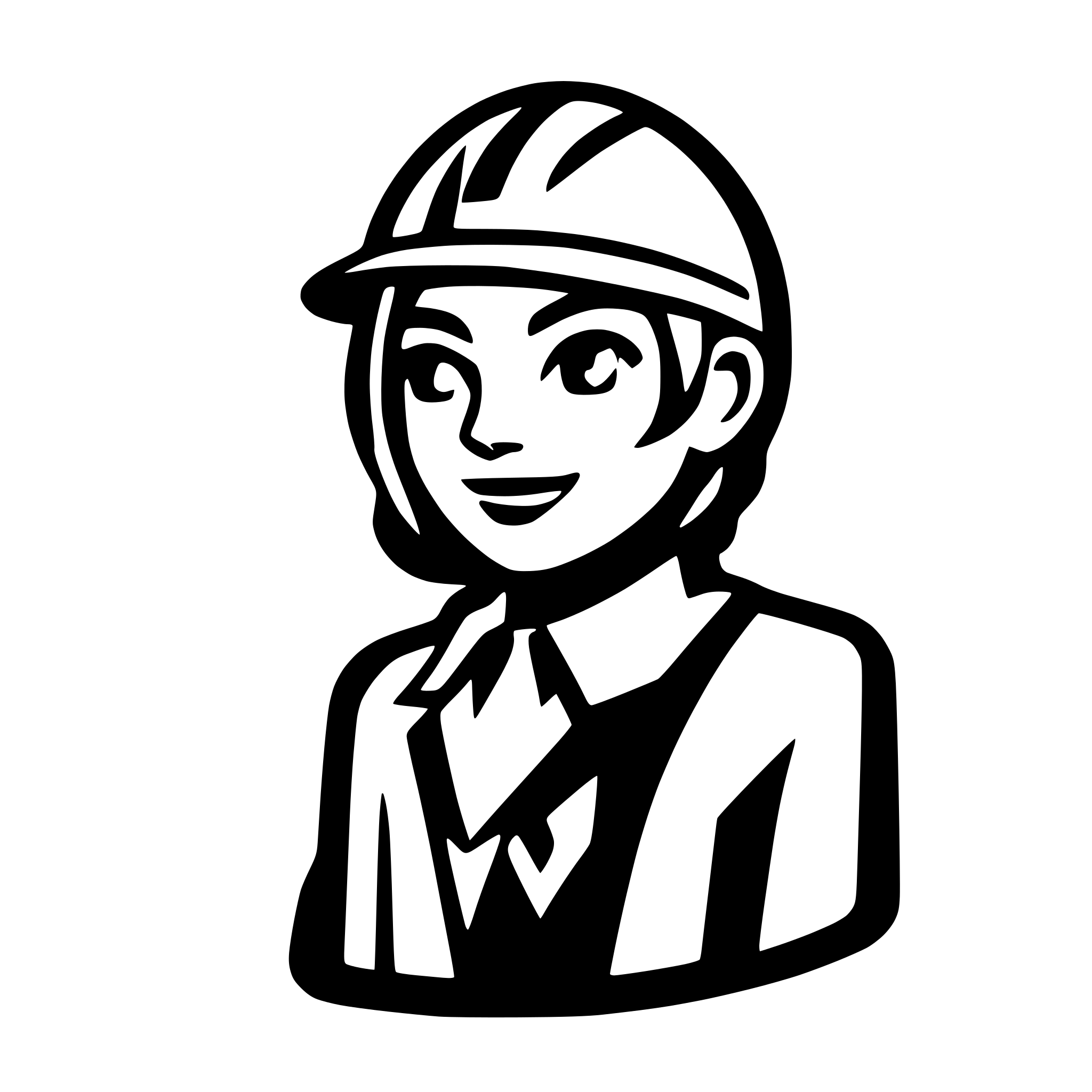 AI-generated SVG of 'crypto miner avatar'