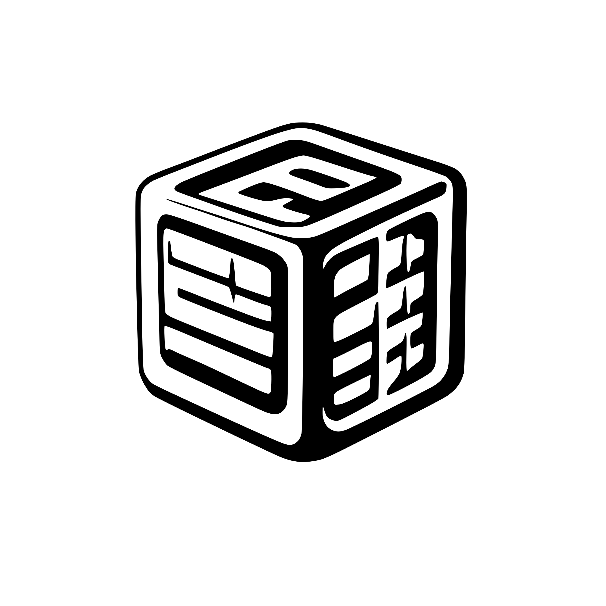 AI-generated SVG of a Logo for a company called black box domotics