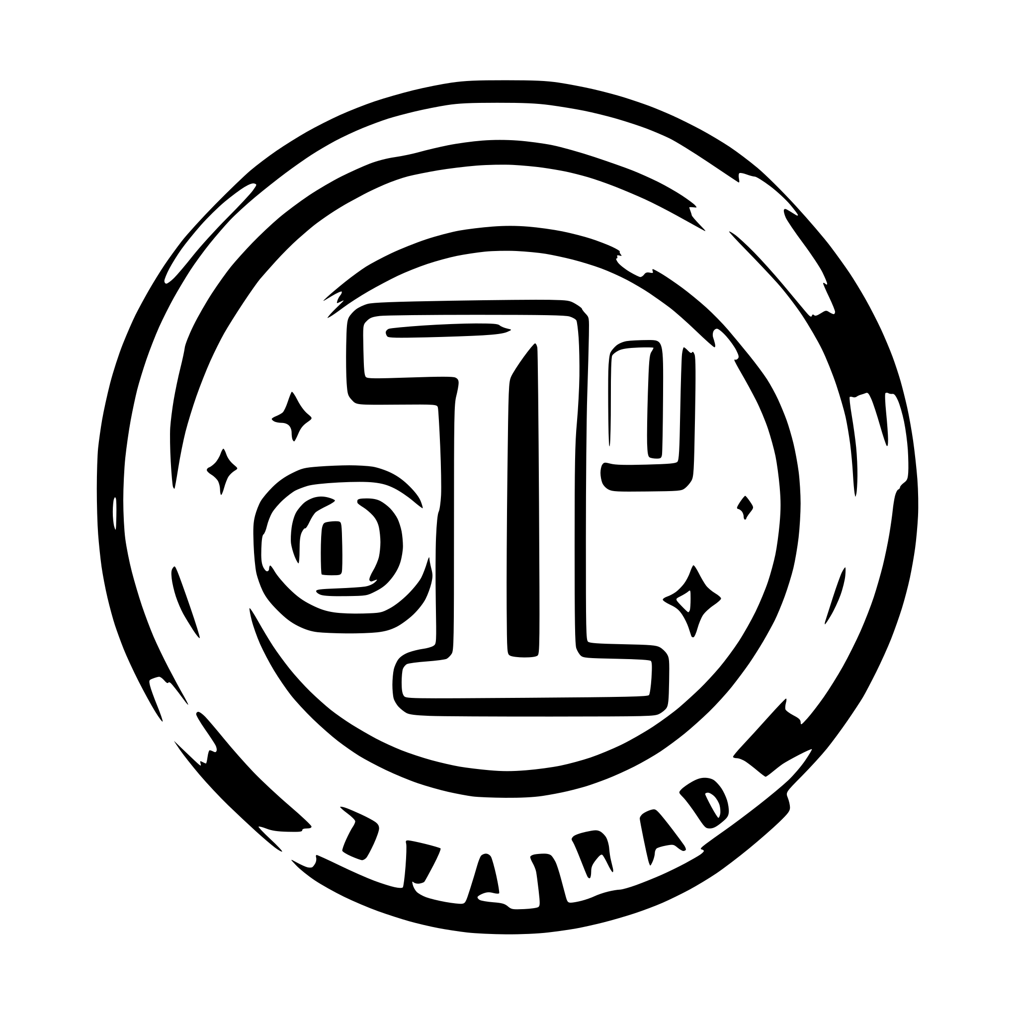 AI-generated SVG of a logo that says #1 Dad
