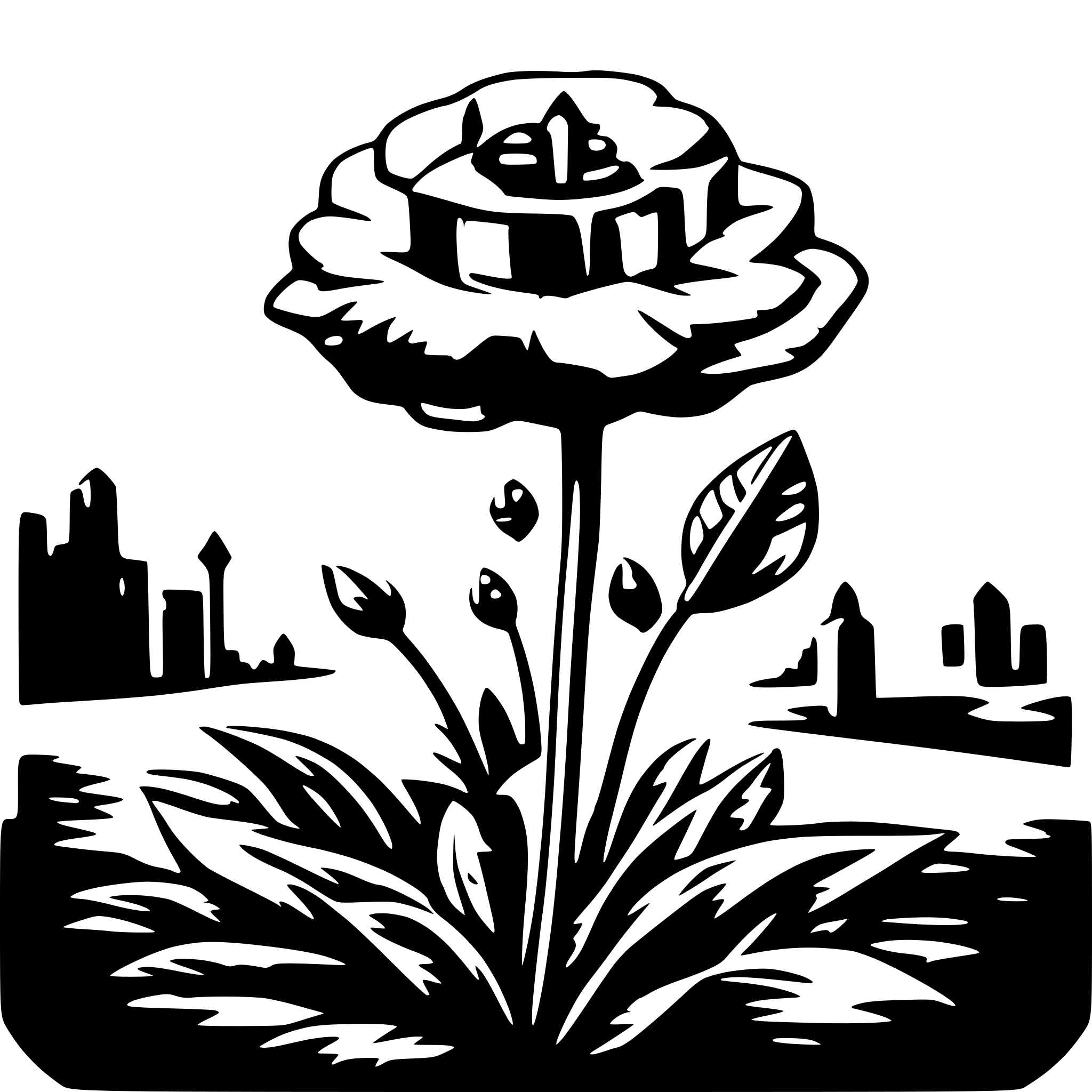 AI-generated SVG of a pocupine