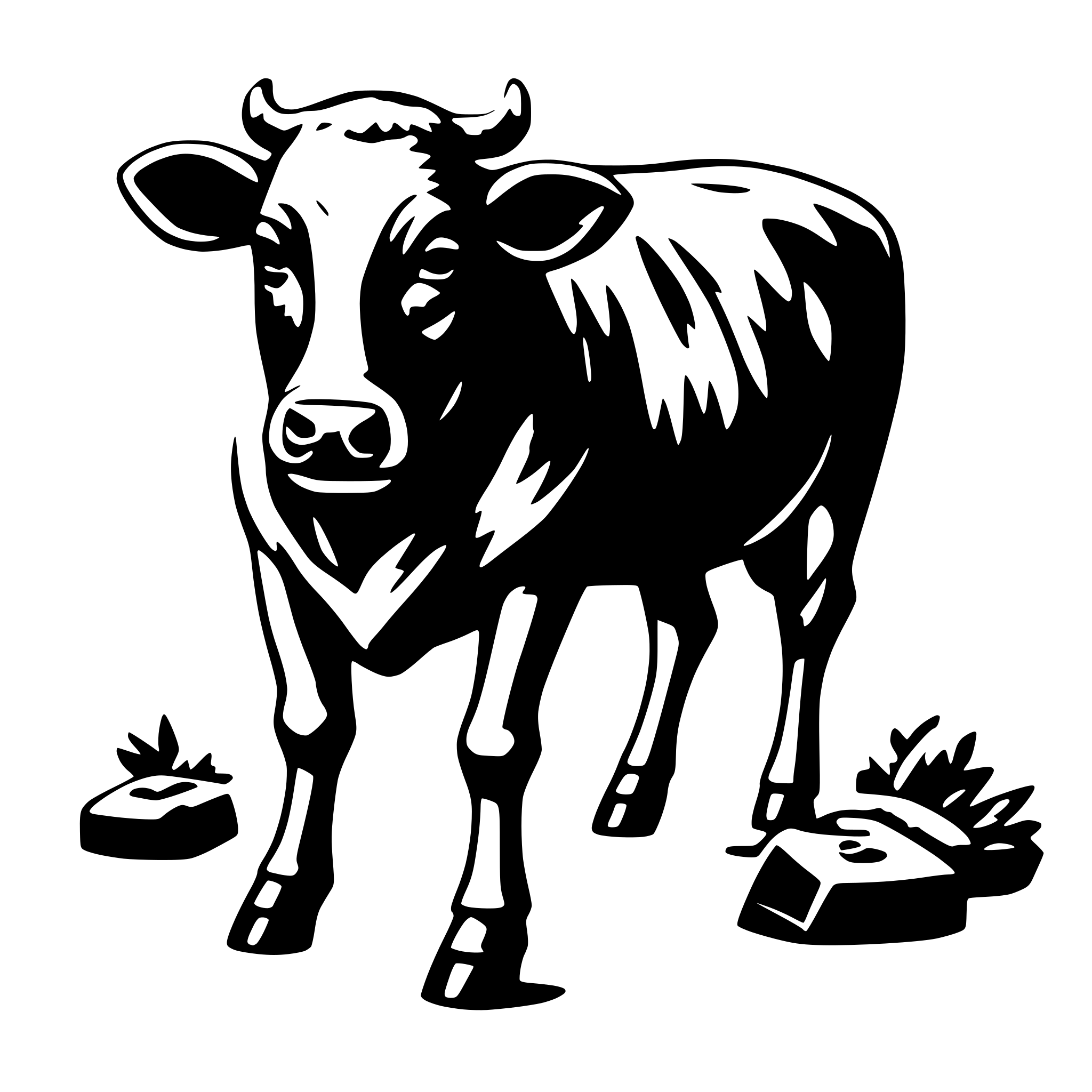 AI-generated SVG of a beef