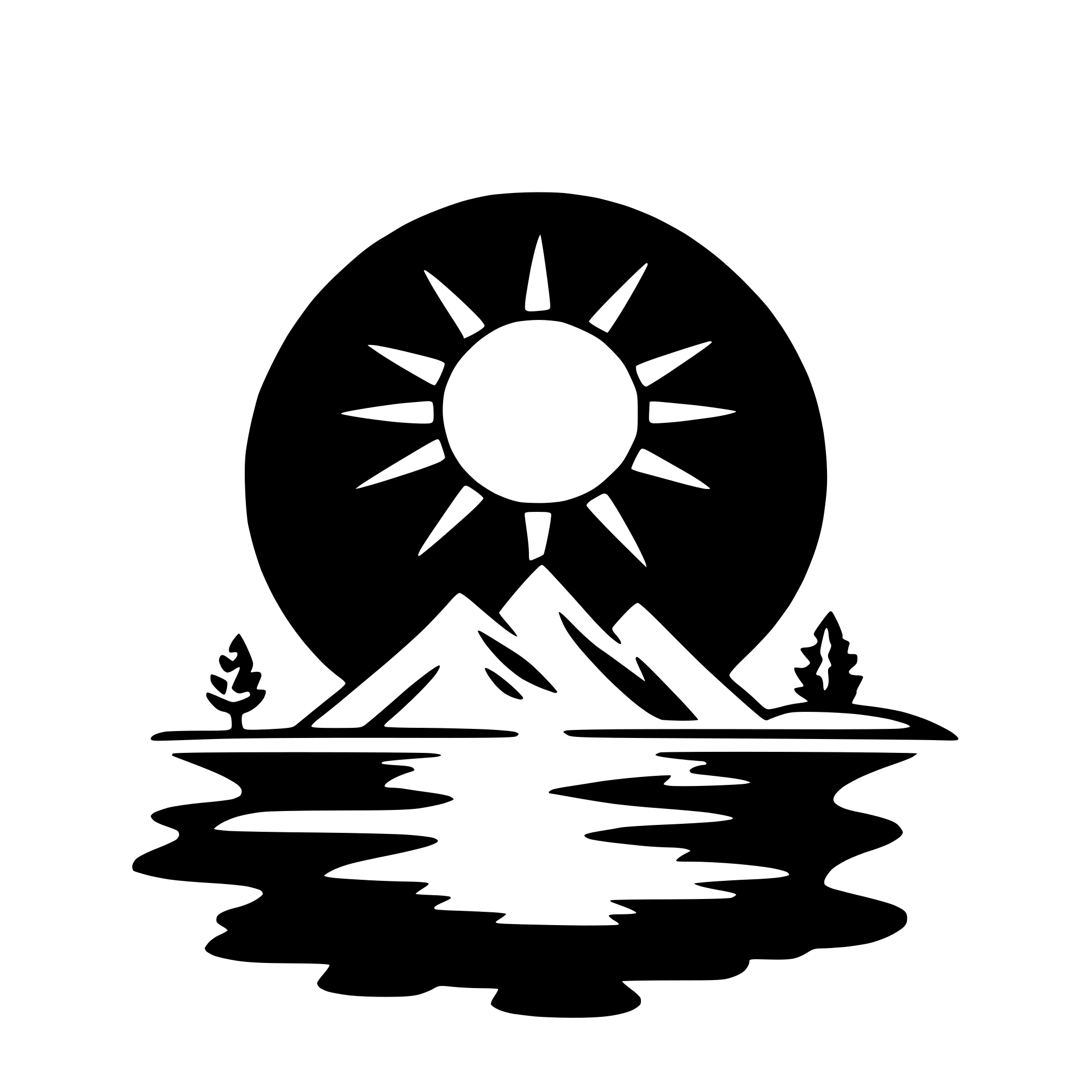 AI-generated SVG of a surya