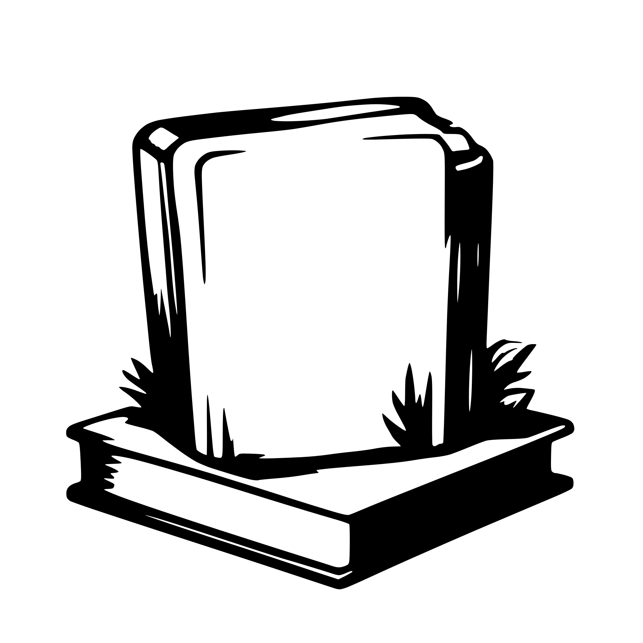 AI-generated SVG of 'a book'