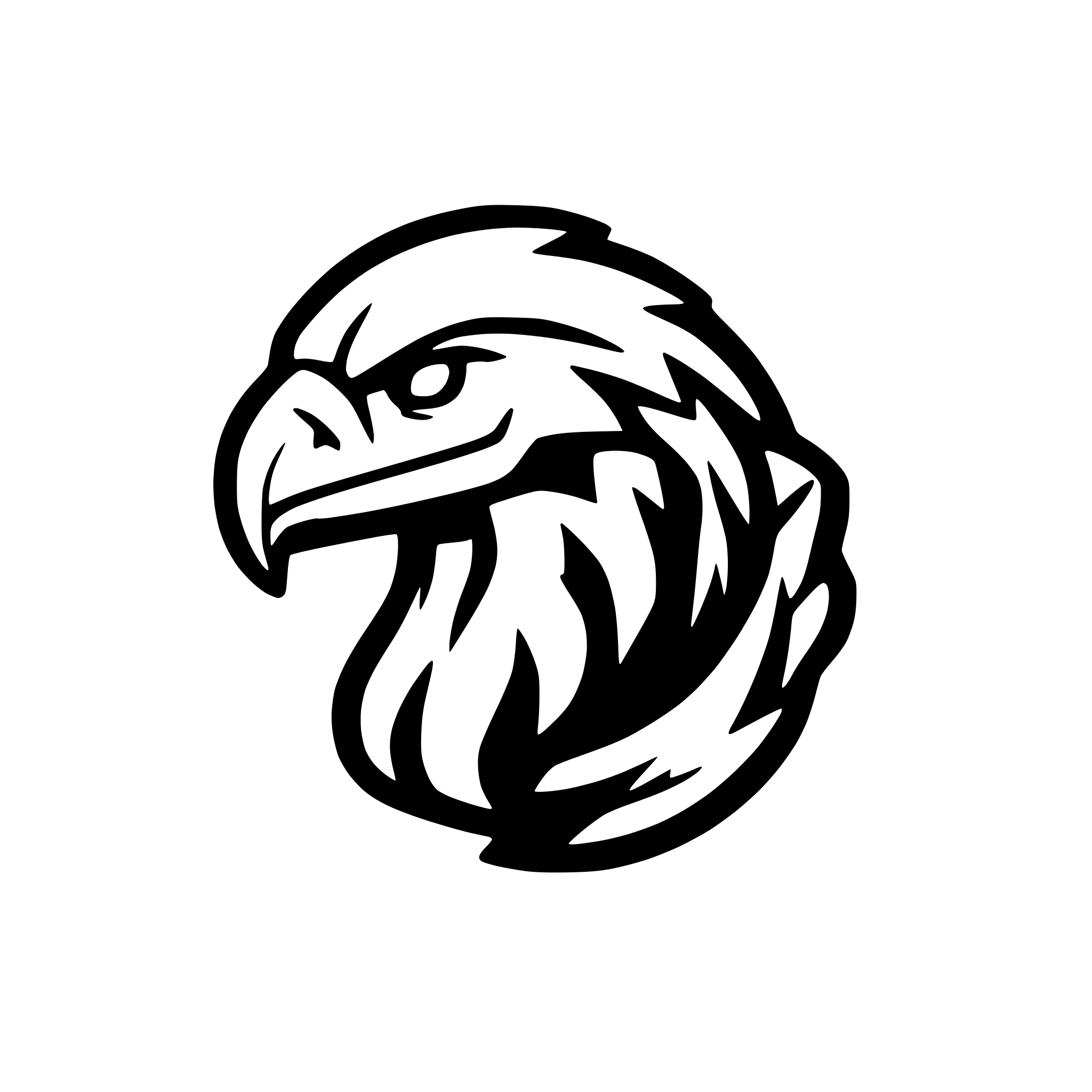 AI-generated SVG of a Eagle Mascot Logo on White Background - Vector Illustration, AI-generated SVG of a Eagle Mascot Logo on White Background - Vector Illustration,