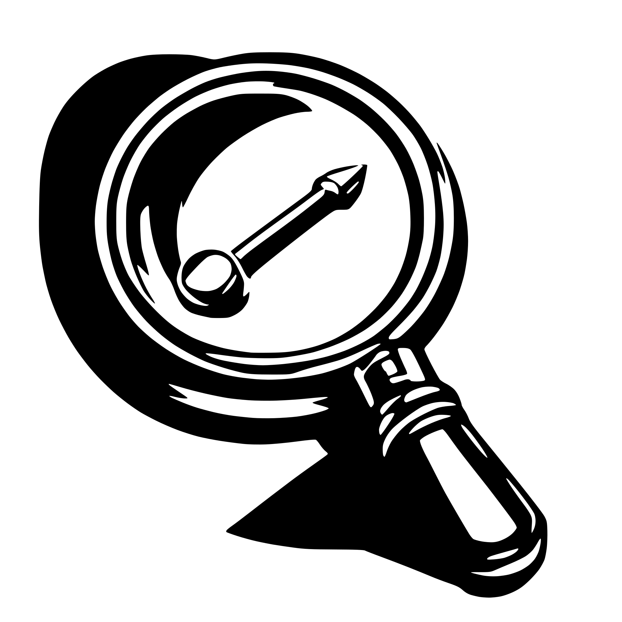 AI-generated SVG of 'magnifier search darknet shop'