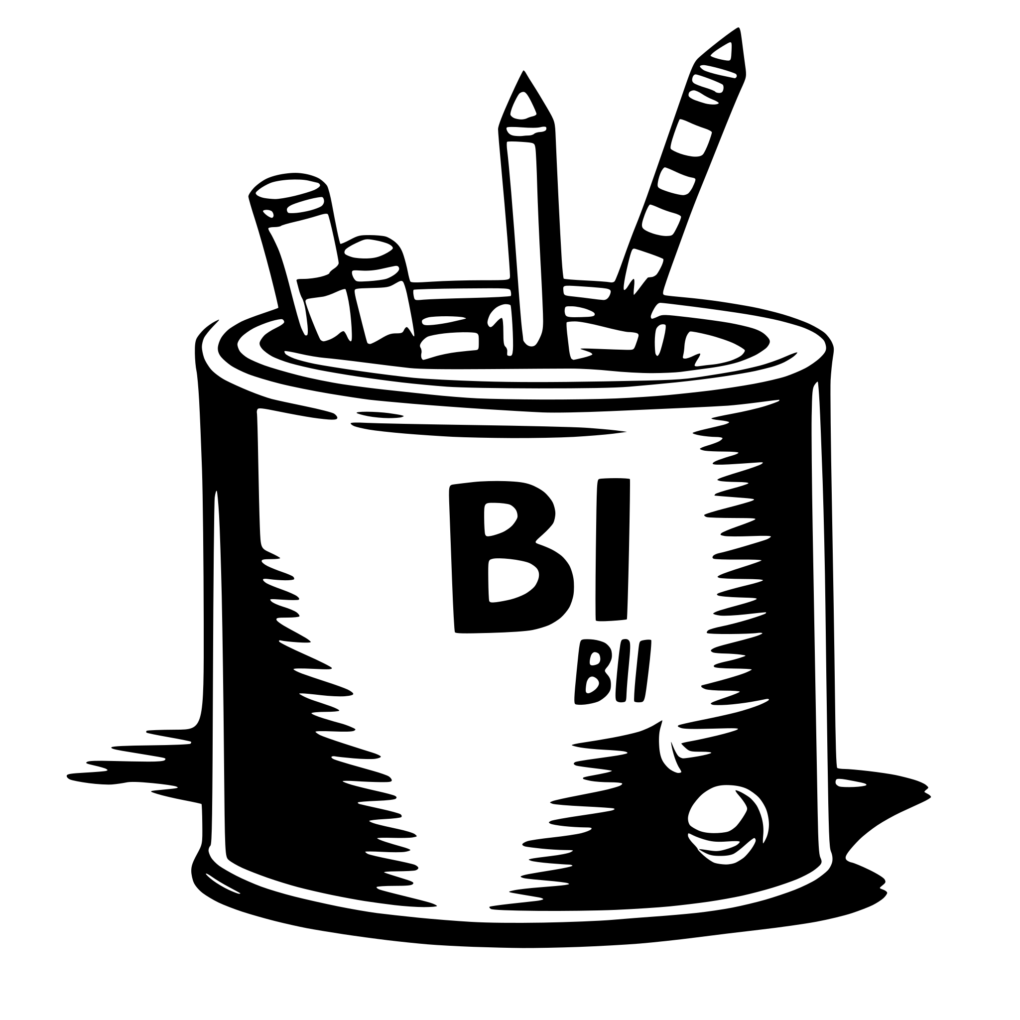 AI-generated SVG of a write text 