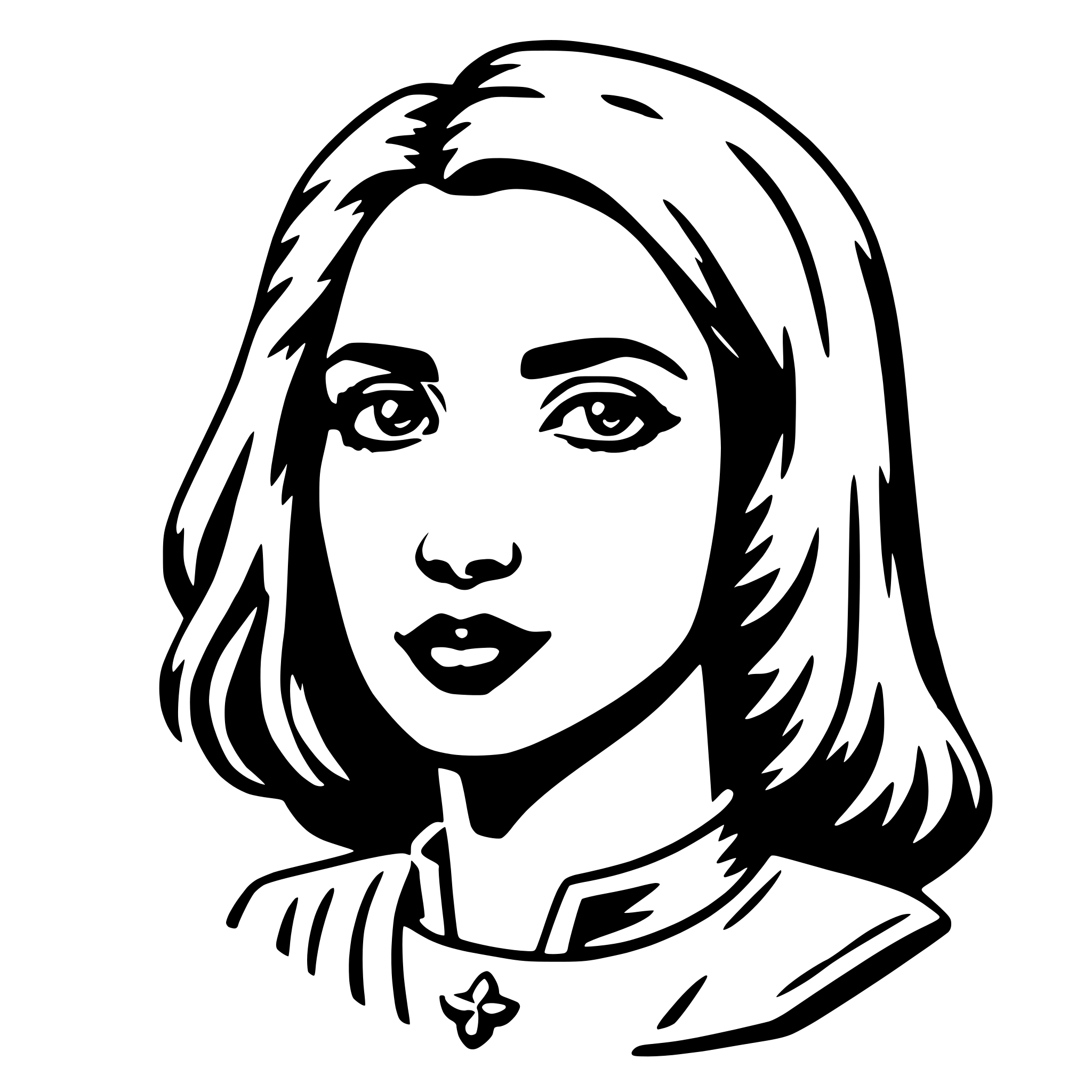 AI-generated SVG of 'astarte'