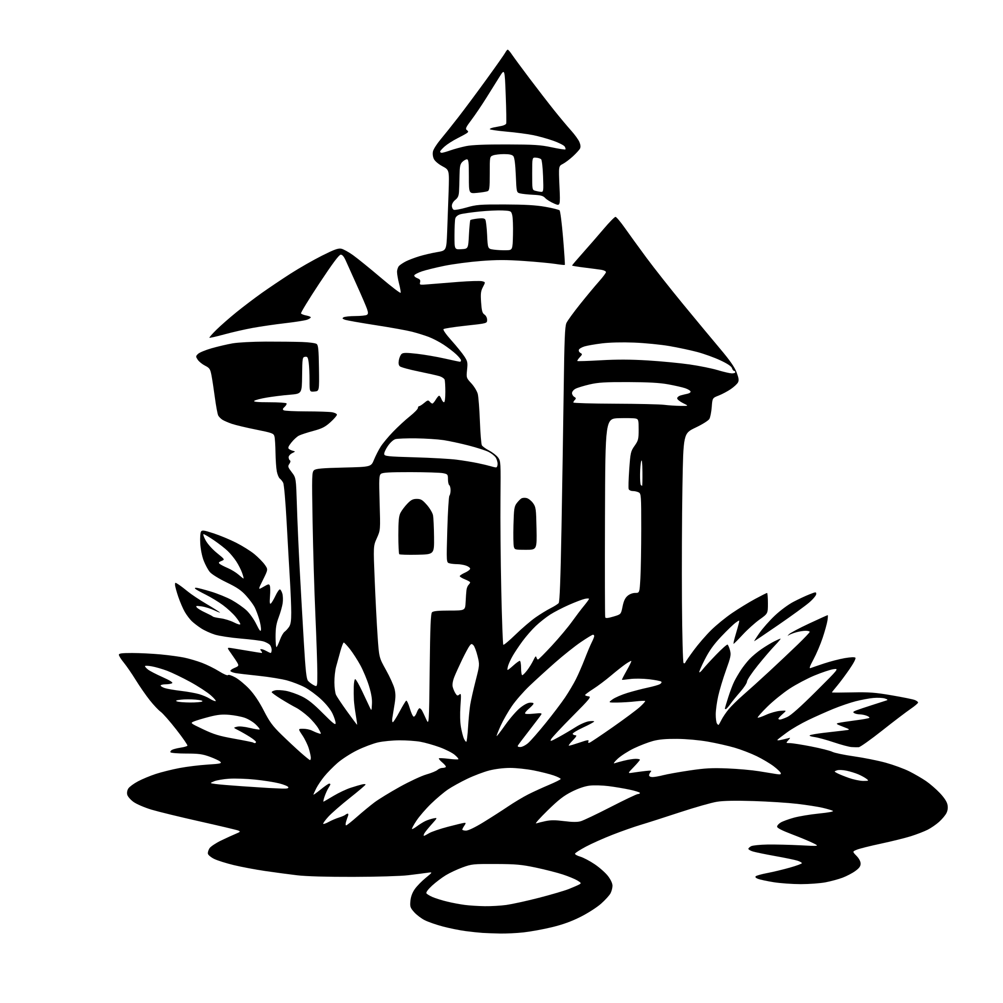 AI-generated SVG of 'TAMAT'