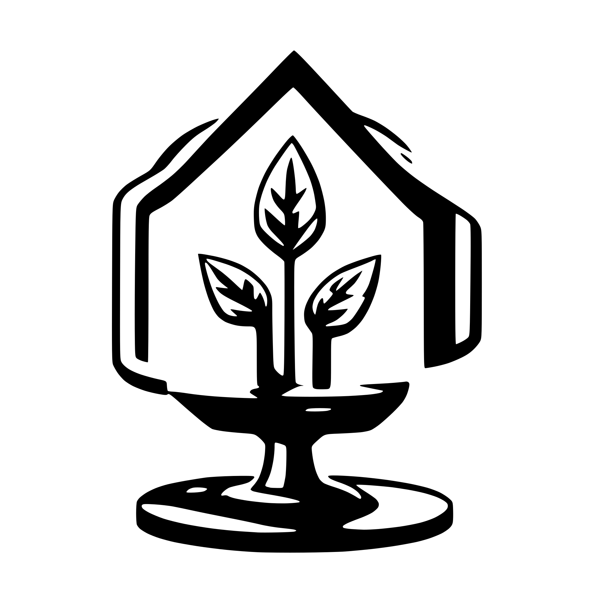AI-generated SVG of a a logo for product management